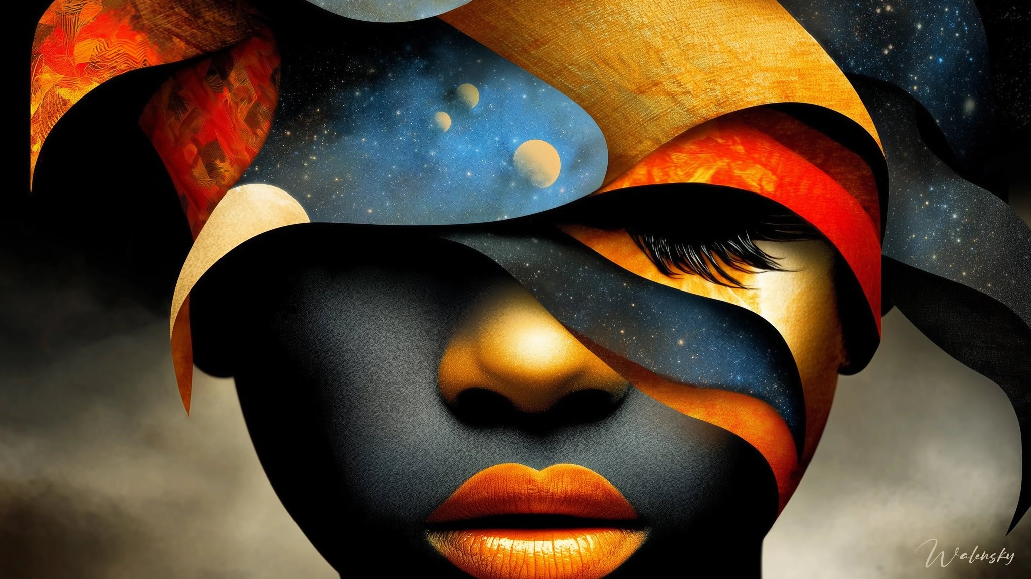 Tableau Art tribal africain