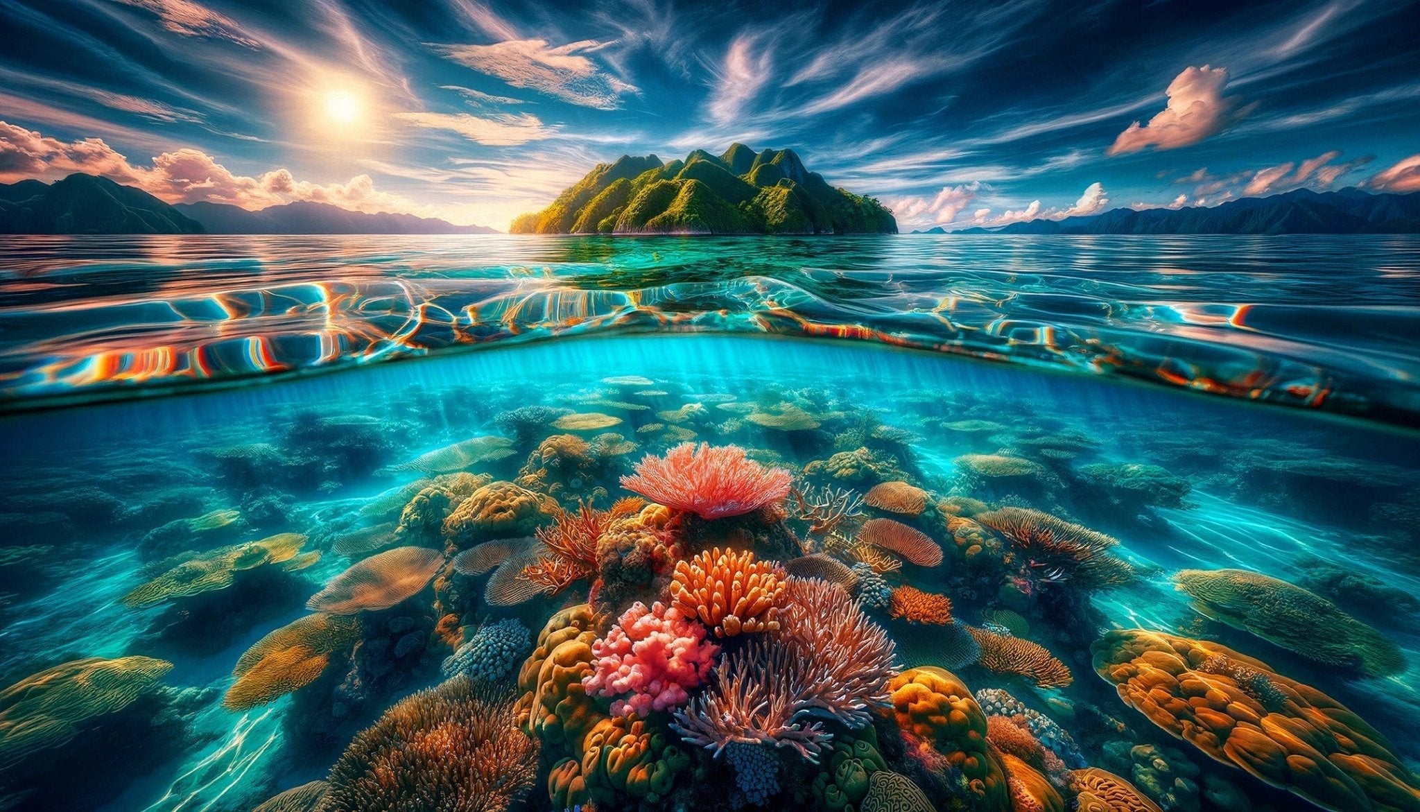 Tableau artistique positionné au-dessus de la baignoire, offrant une perspective contemplative idéale pendant les moments de relaxation dans le bain pour une expérience immersive complète.