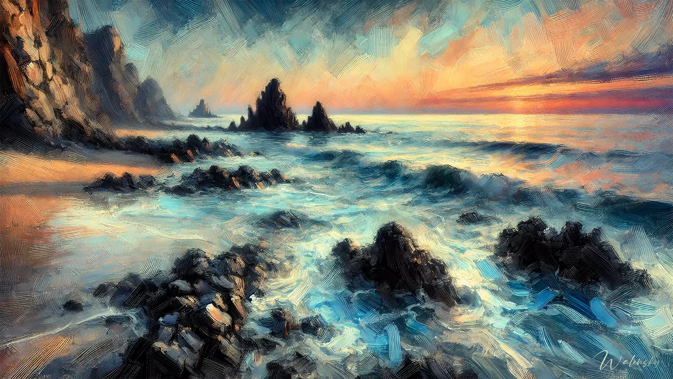 Tableau imprimé HD pour salle de bain offrant une qualité visuelle exceptionnelle avec des couleurs vibrantes et des détails précis résistant à l'environnement humide.