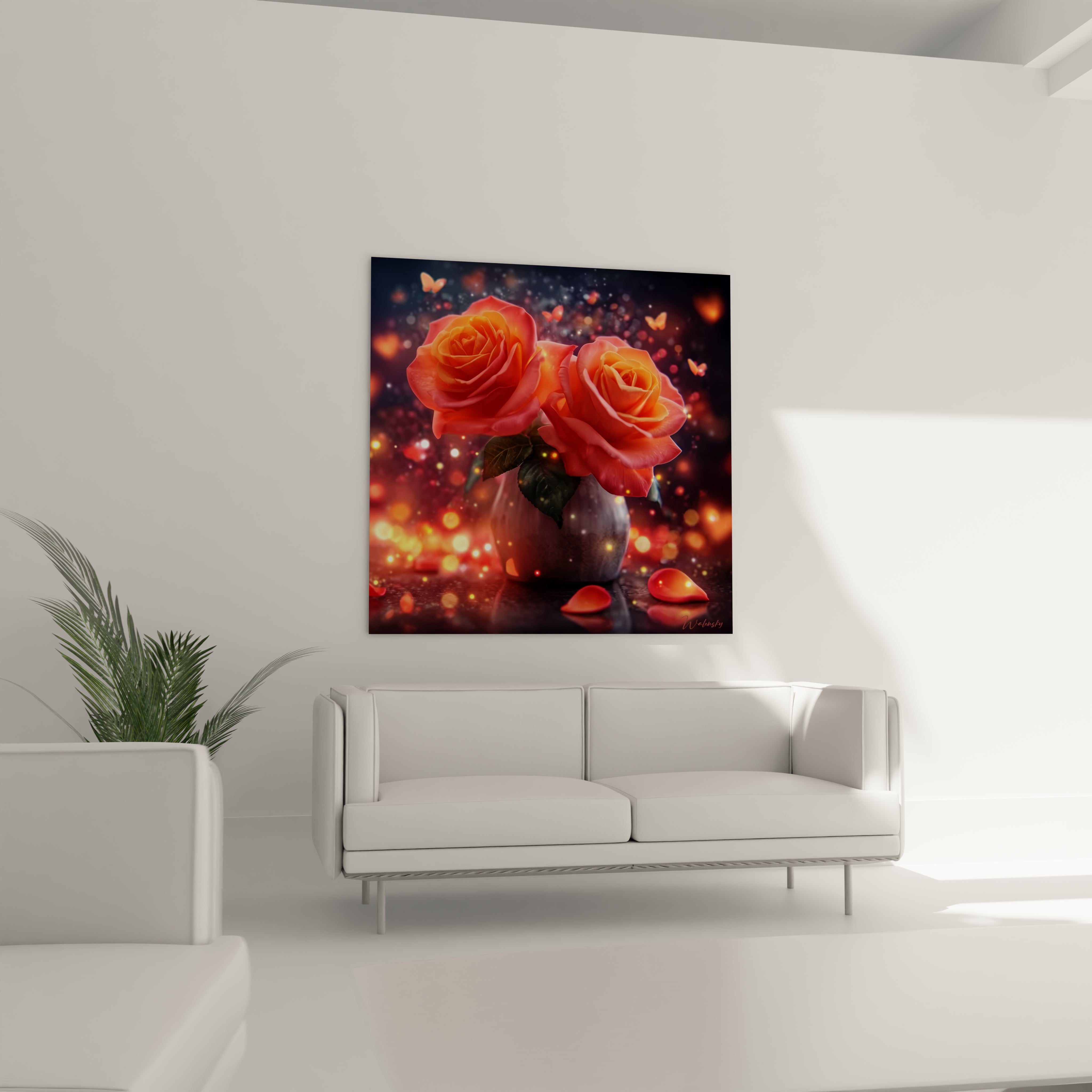 Tableau Cœur Passion Éternelle