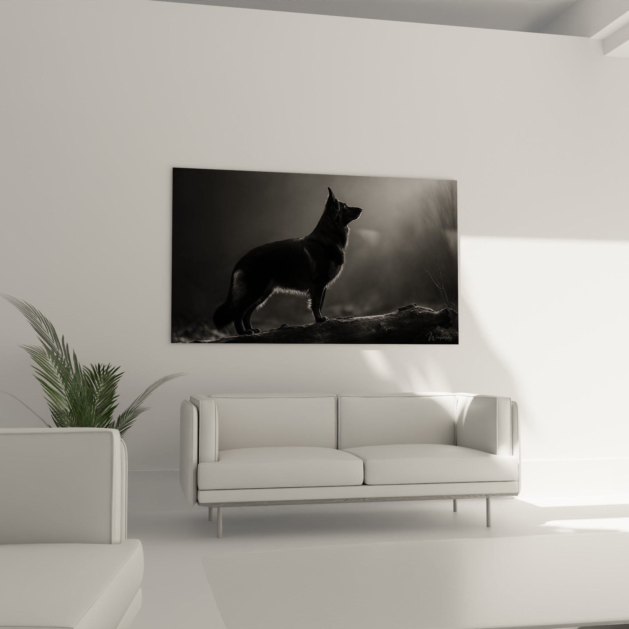 Dettaglio quadro pastore olandese ritratto artistico bianco nero texture