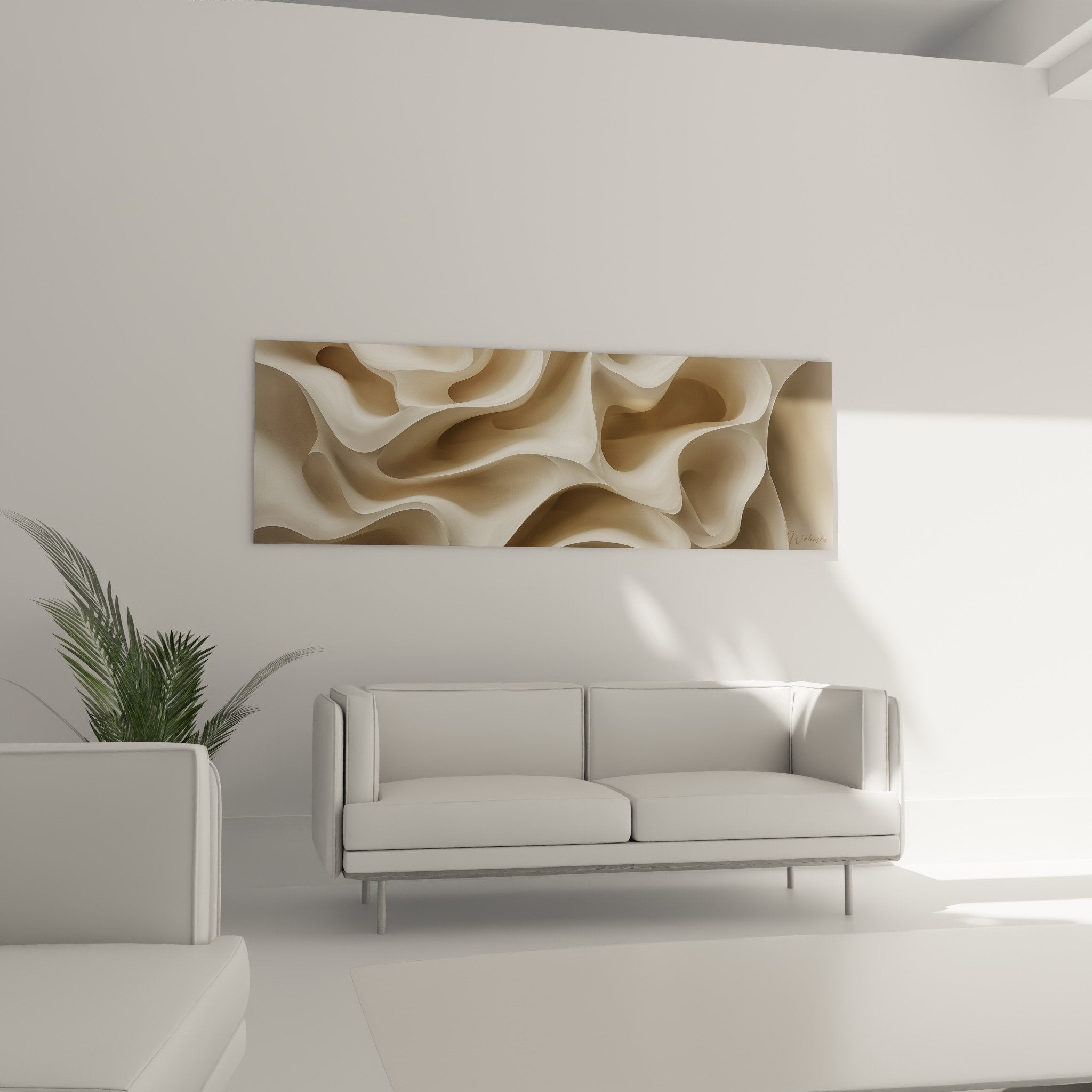 Detail rapproche formes sculpturales beiges texture relief organique feng shui centre terre