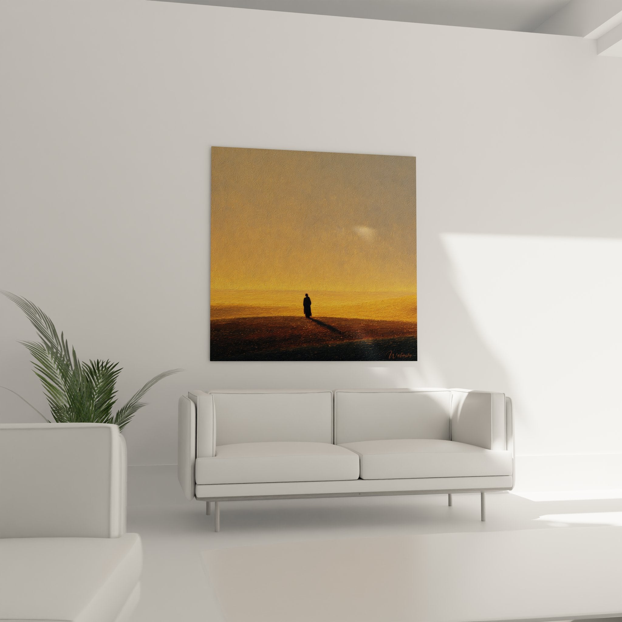 Gros plan texture peinture désert révélant technique picturale et nuances colorées sahariennes