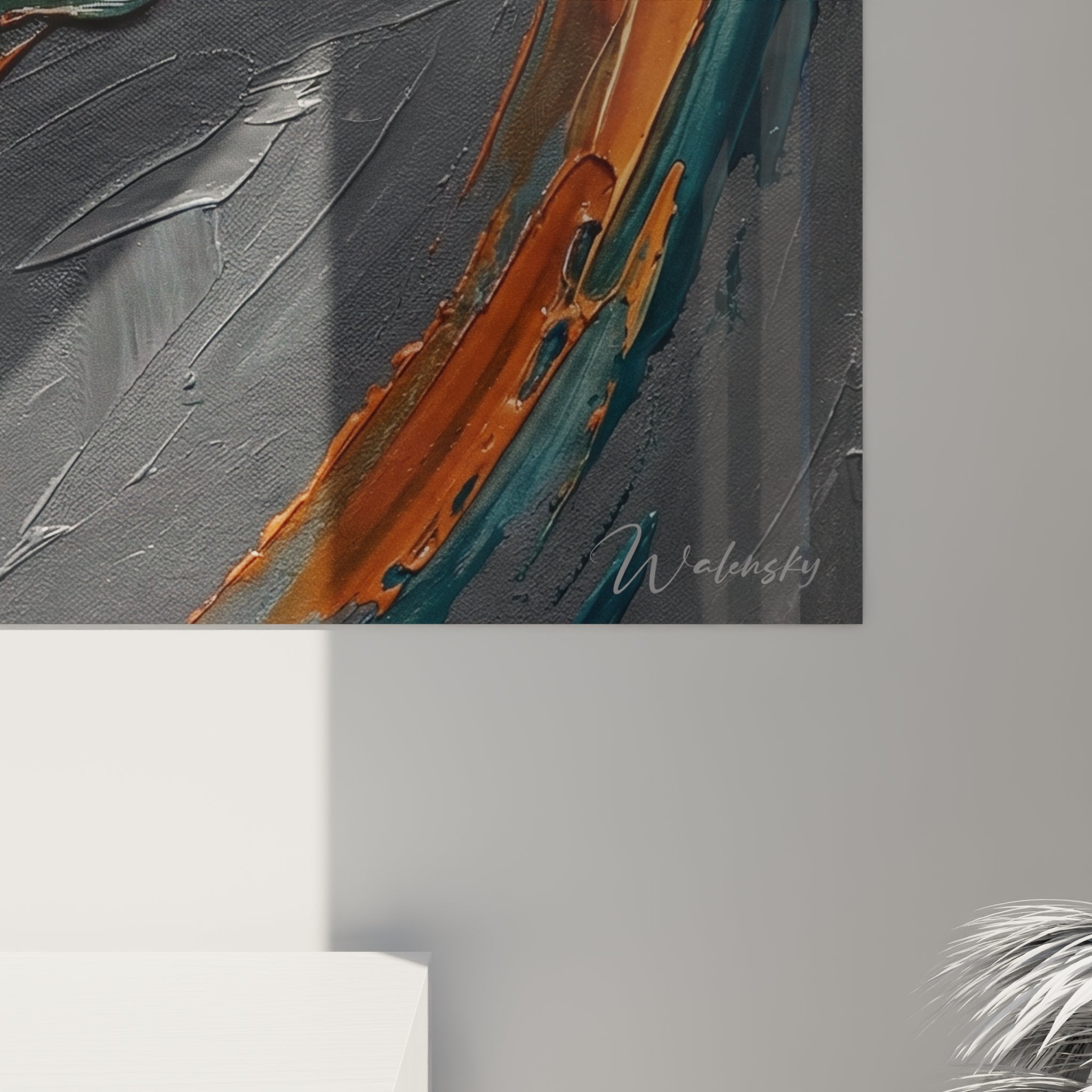 Vue d'ensemble du tableau combat karate dans un interieur contemporain avec eclairage optimal