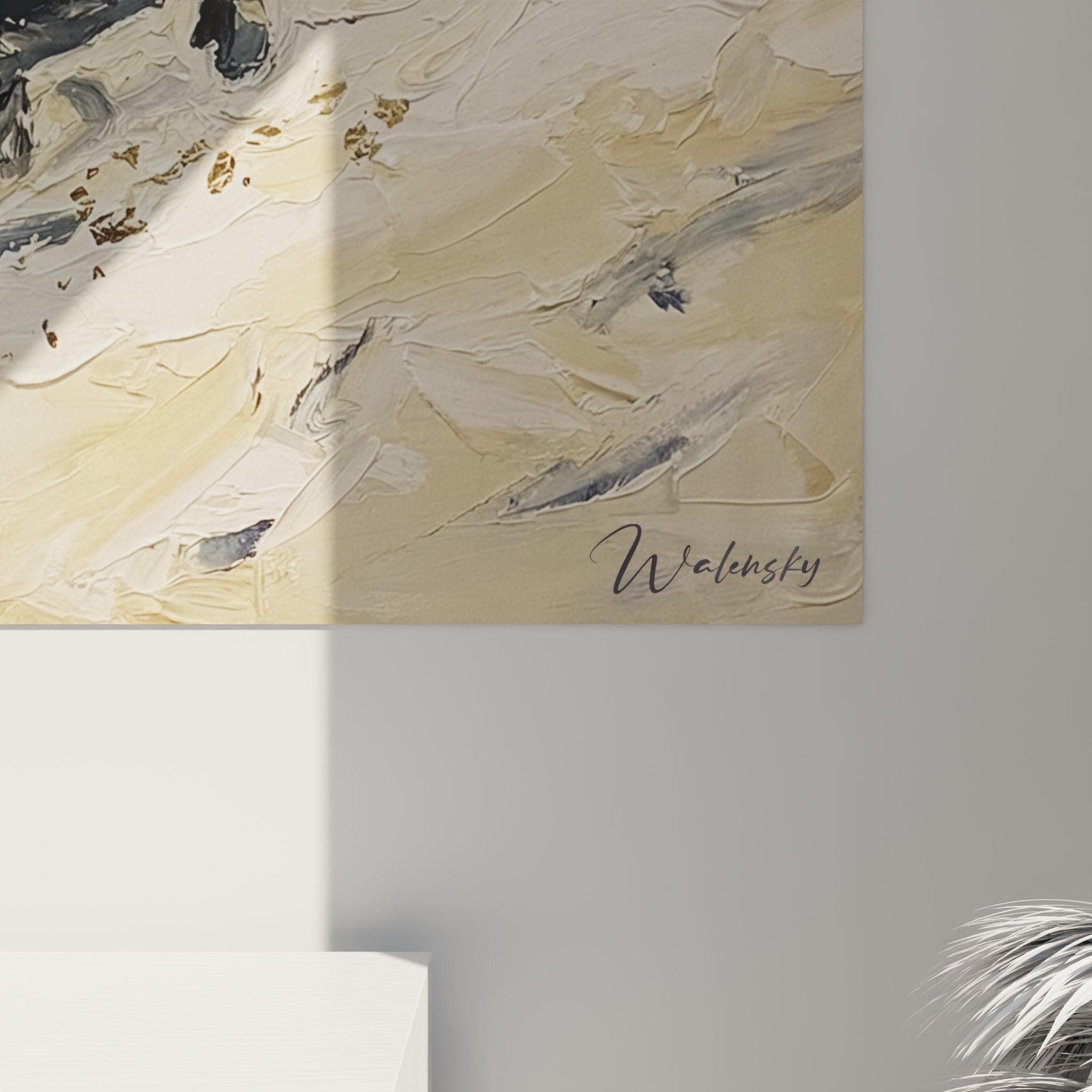 Vue ensemble tableau snowboard mural decoration interieur moderne art sports montagne rider action