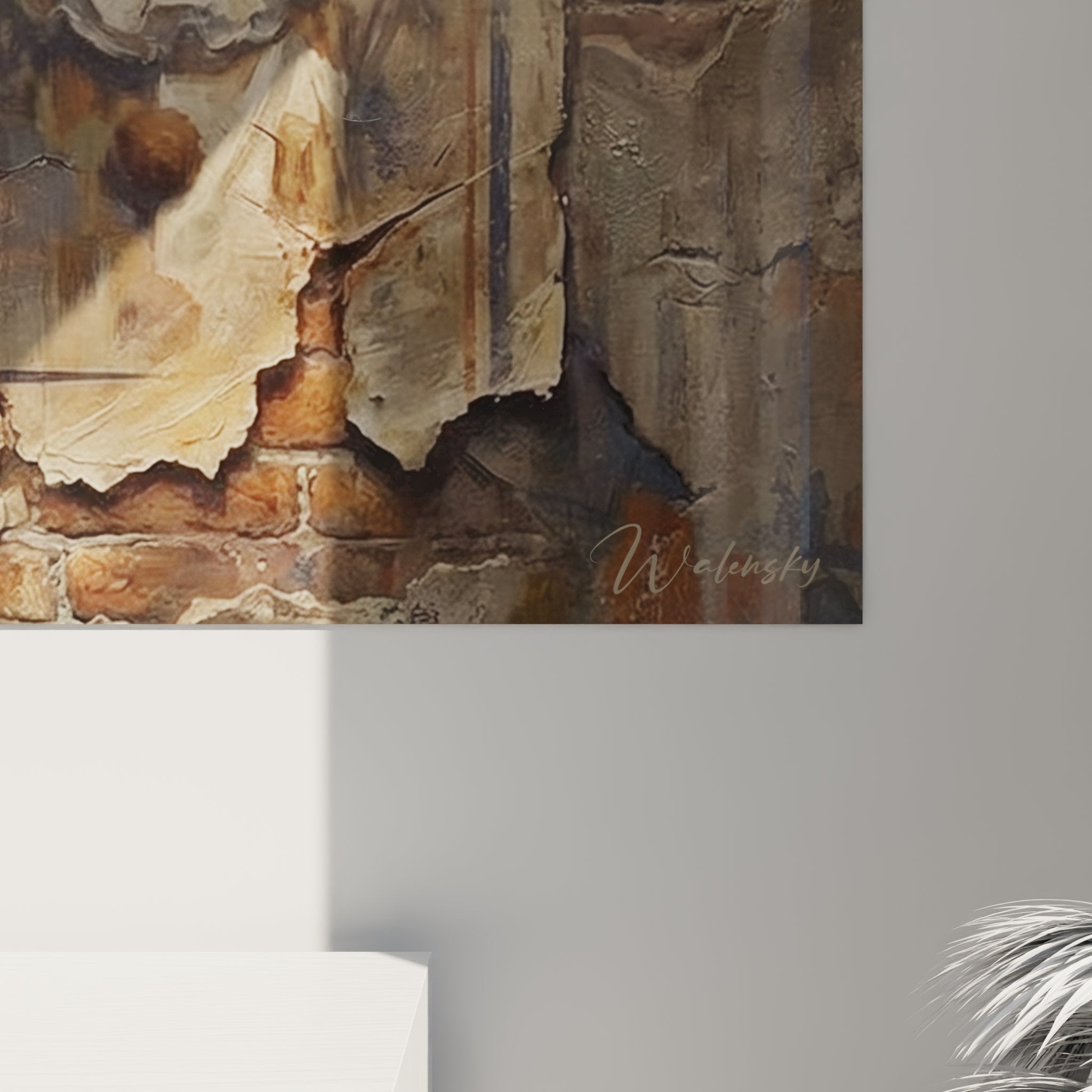 Vue ensemble tableau mural vintage Grand Cirque tournee 1928 style affiche publicitaire retro patinee