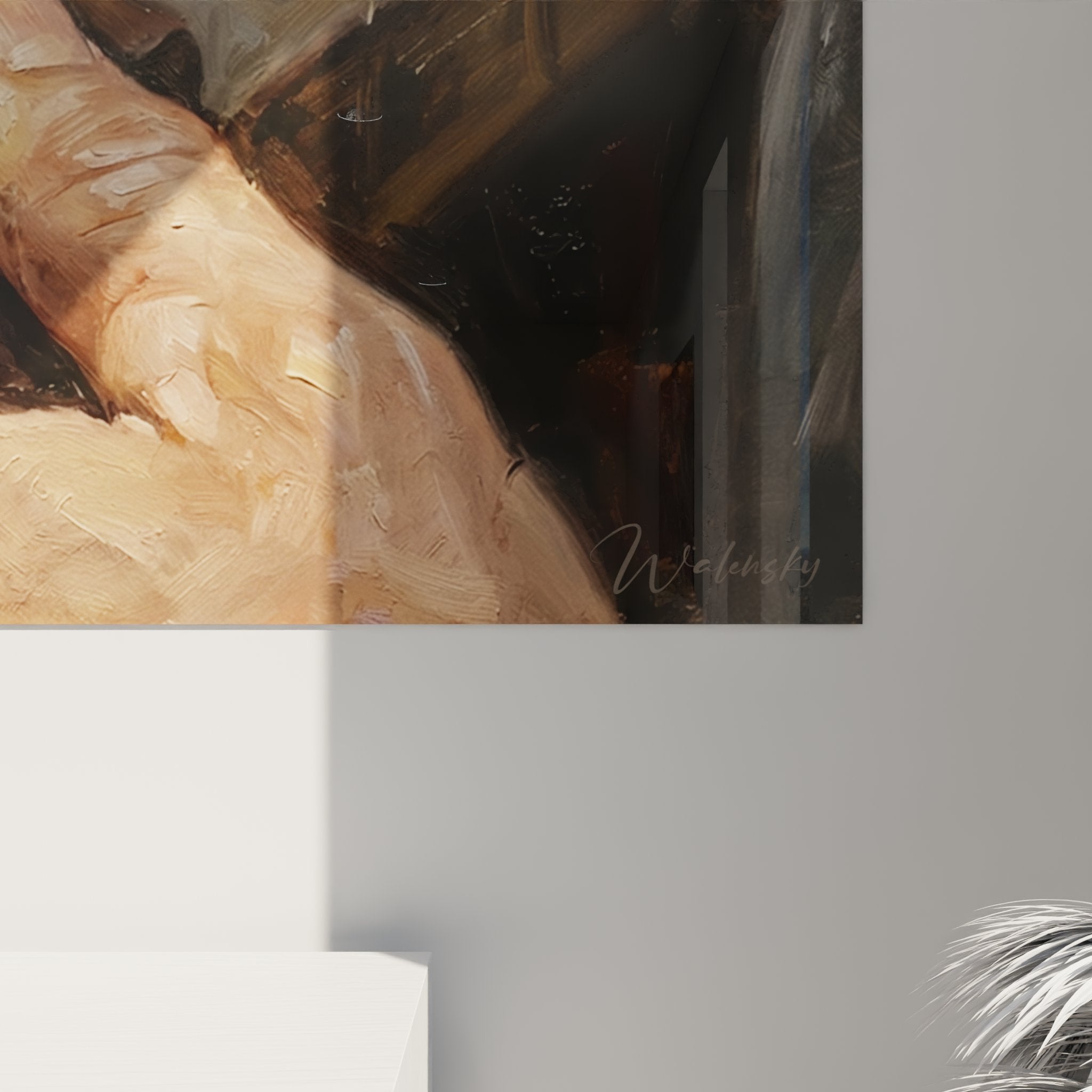 Vista d'insieme quadro ricarica arma decorazione murale passione tiro sportivo collezione