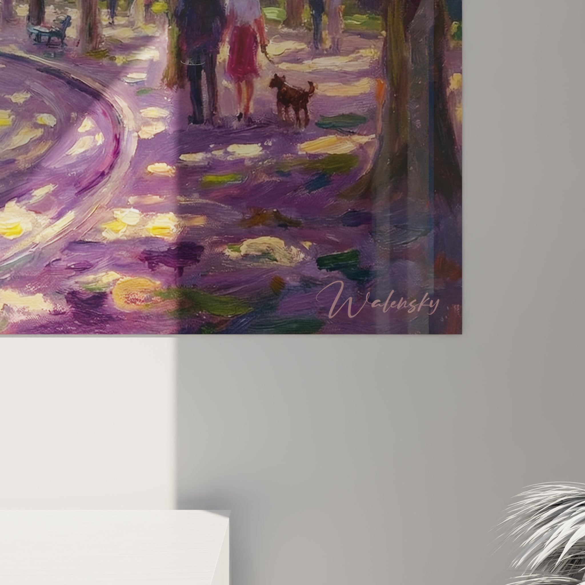 Vue d'ensemble tableau mural skateboard Paris, art urbain Tour Eiffel décoration intérieur moderne