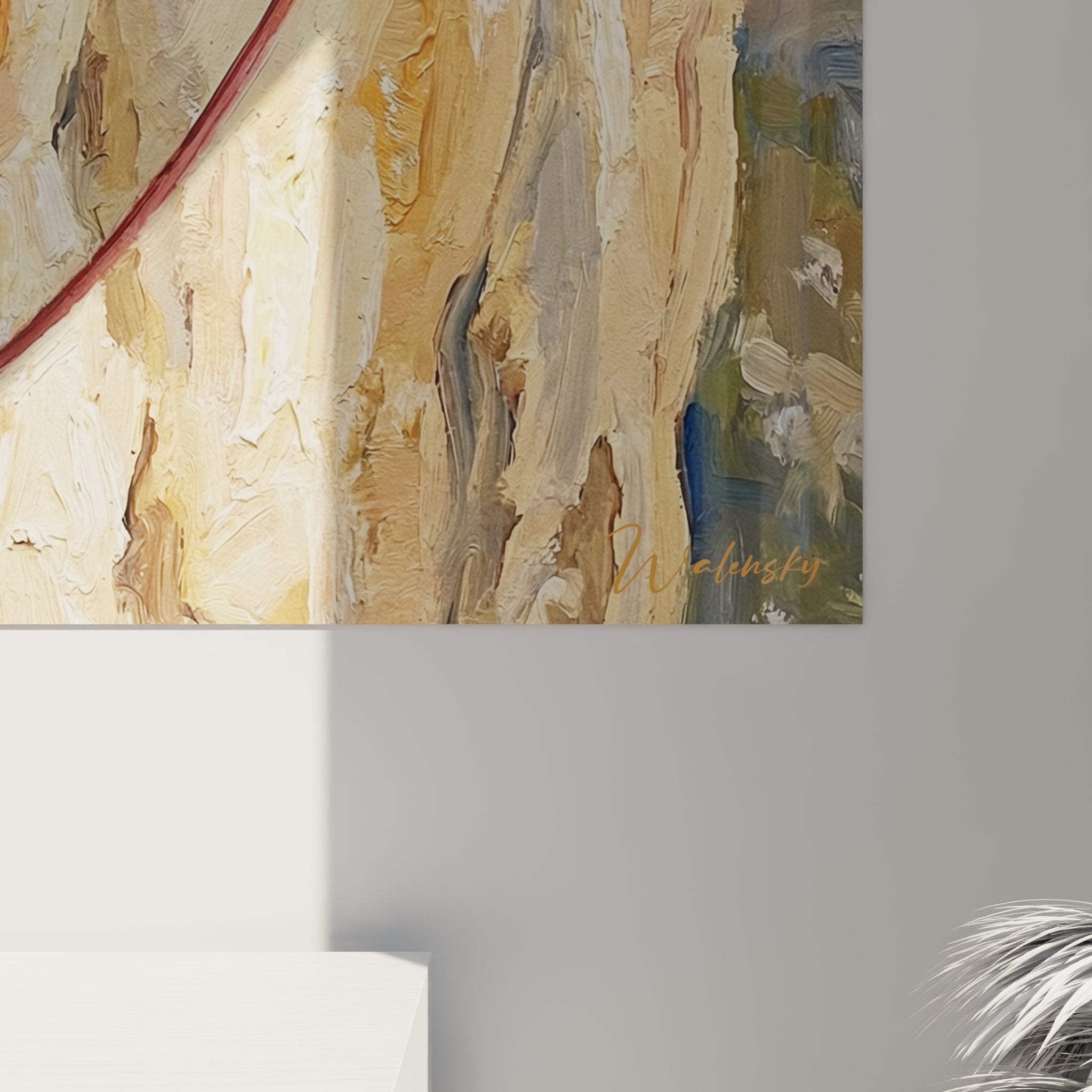 Climber wall art climbing extreme sport adventure mountain contemporary art decoration