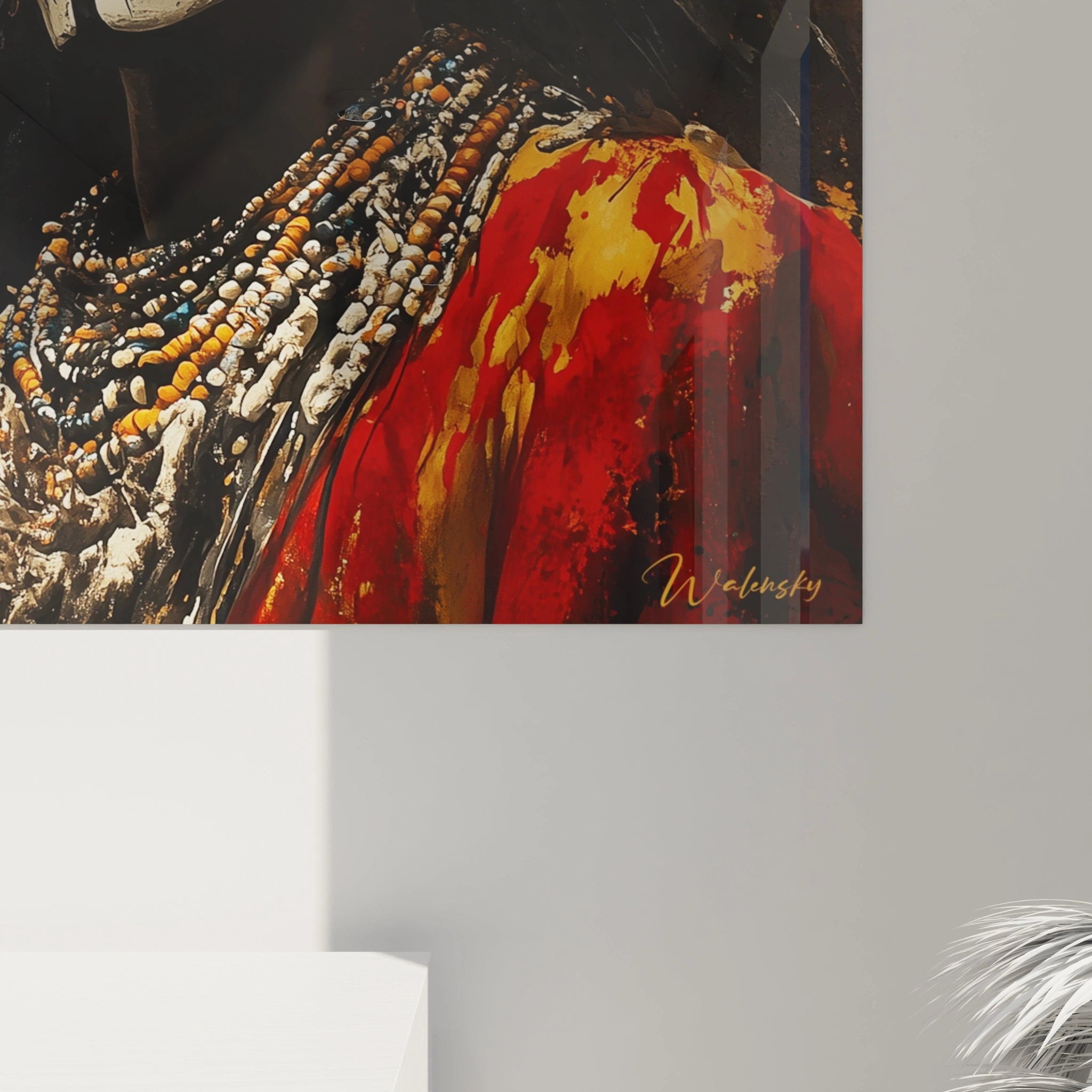 Tableau africain Maître des vents - édition africa - Walensky