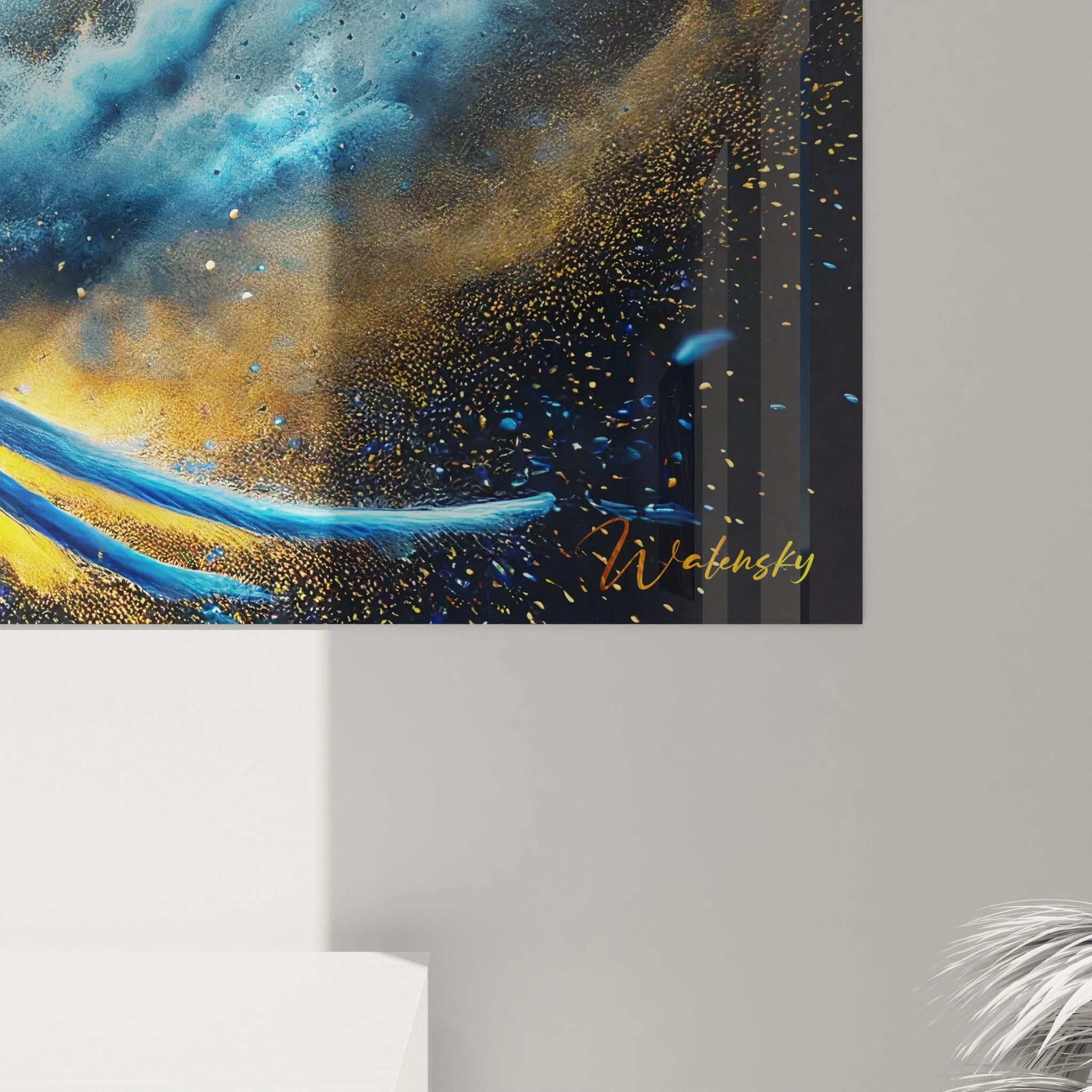 Admirez de près la finesse et les détails captivants de ce tableau perroquet. Ses couleurs vives et ses textures créent une œuvre unique, idéale pour tout amateur d’art contemporain.