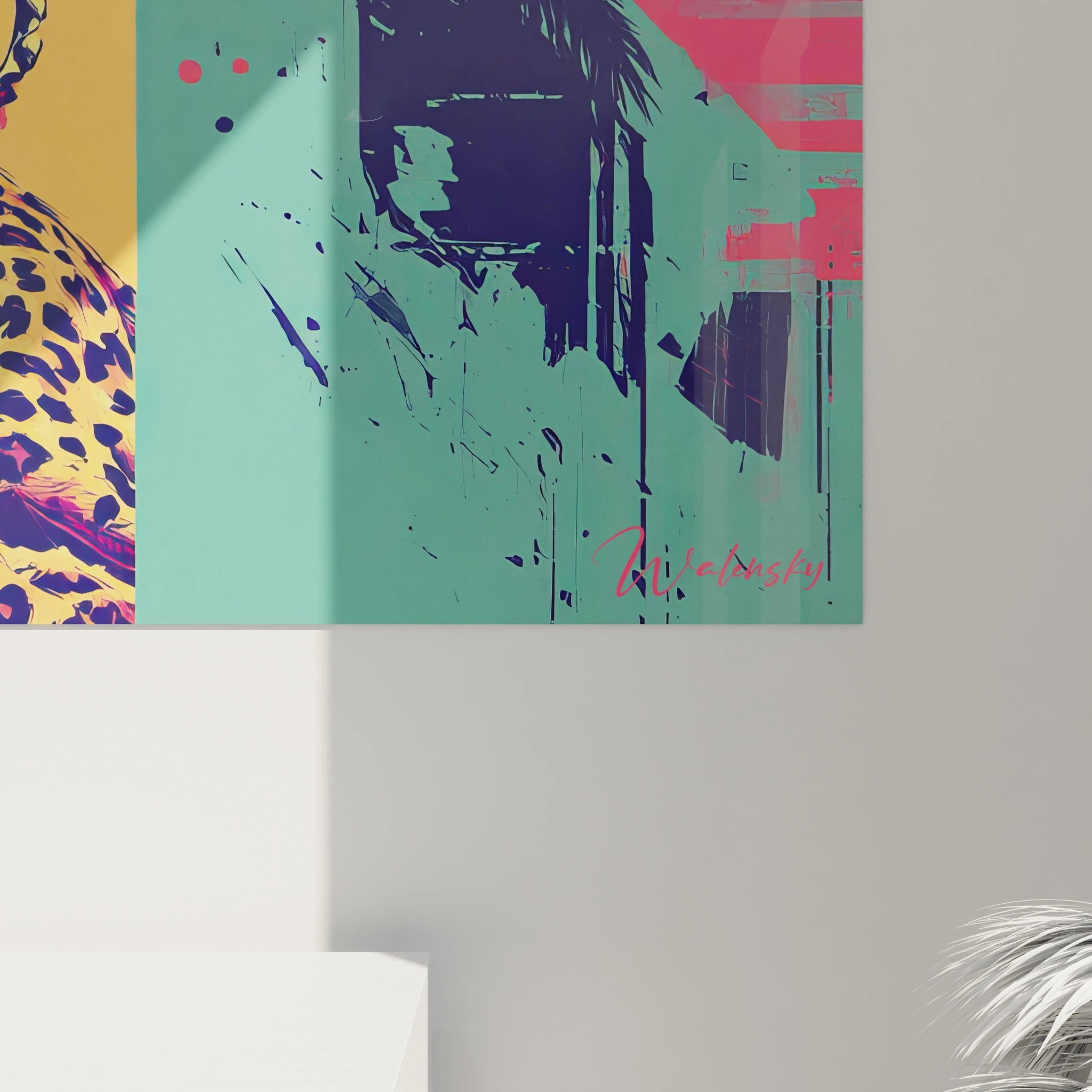 Tableau mural art moderne femmes de Walensky, couleurs vives et design contemporain