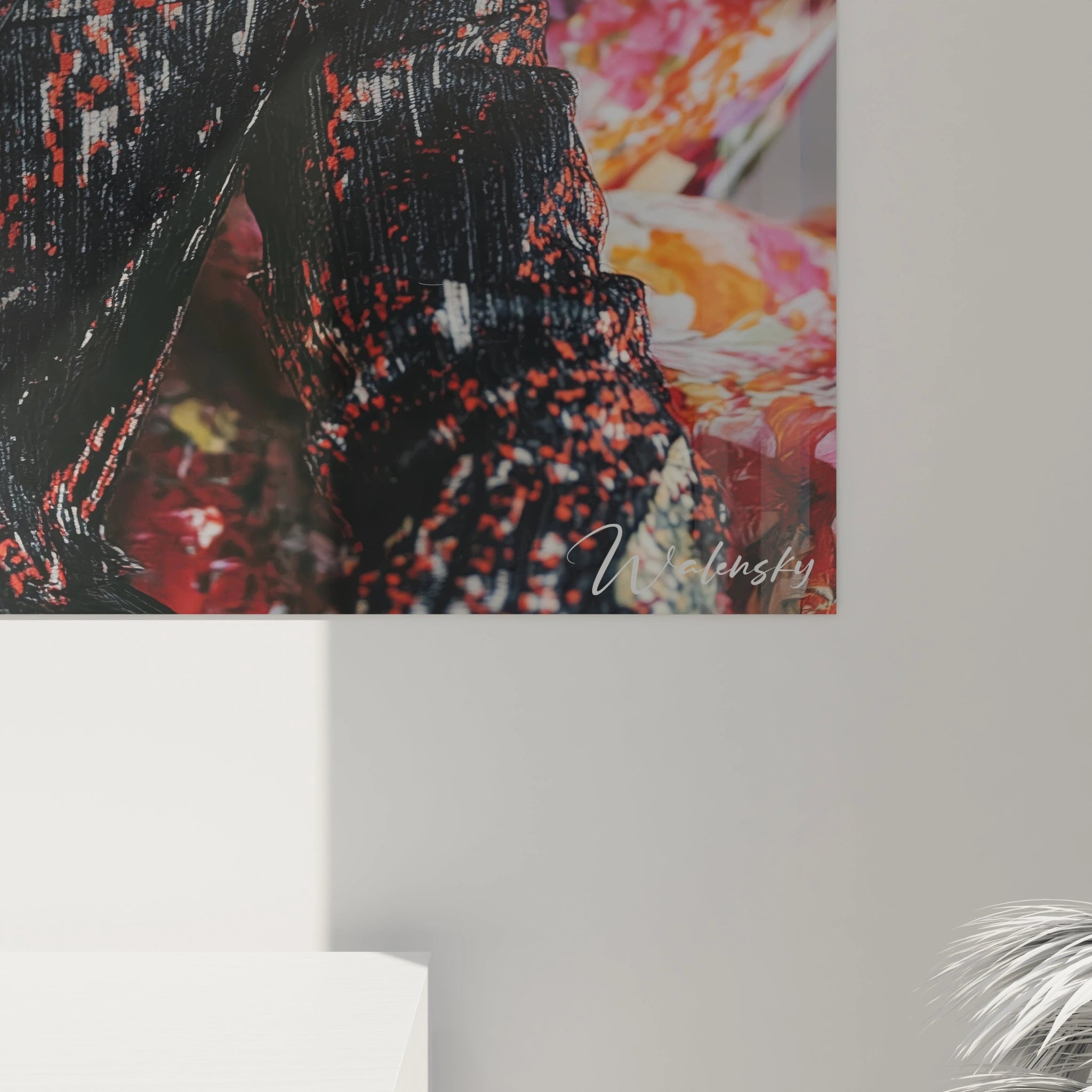 Tableau mural Walensky en art contemporain avec des couleurs vibrantes et des motifs modernes