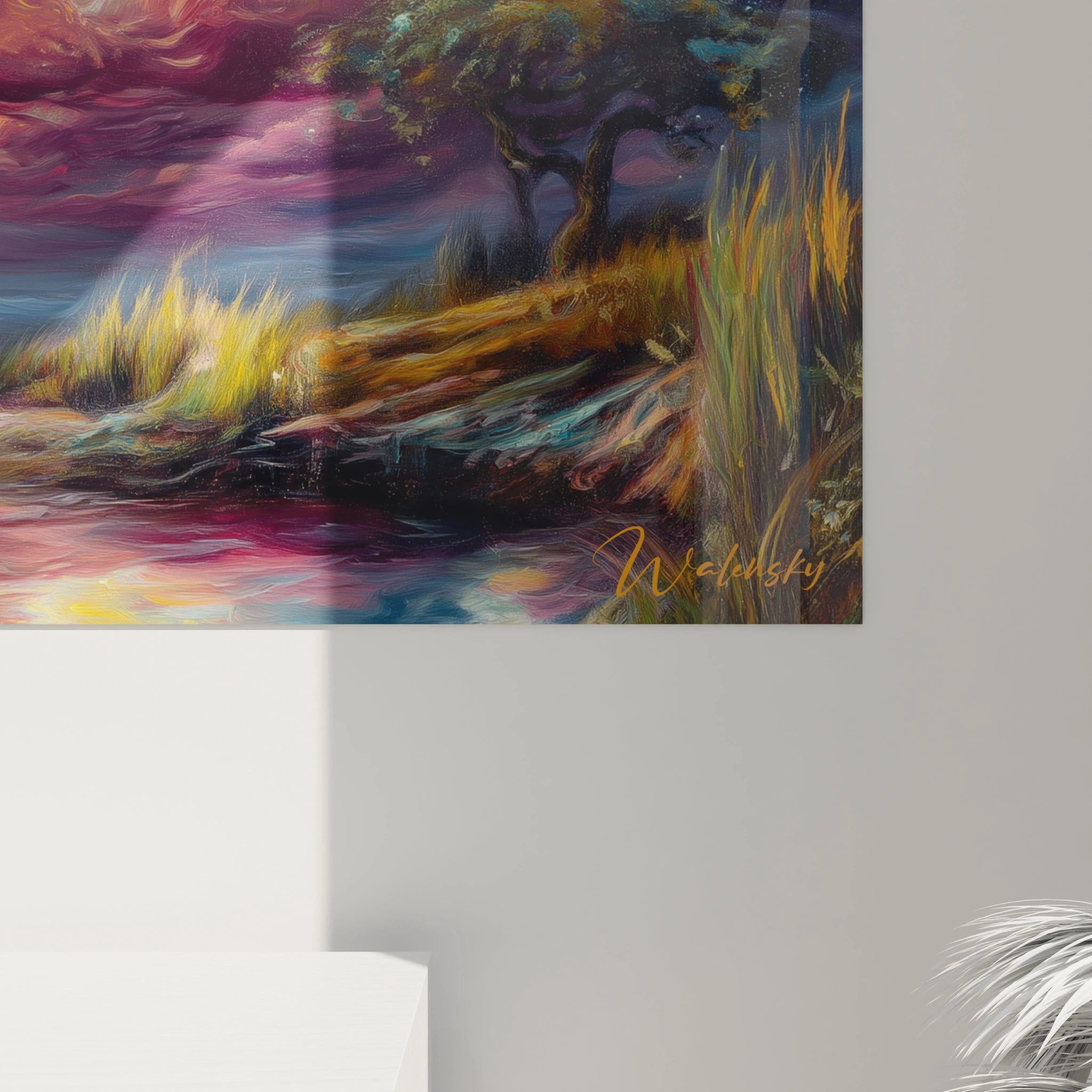 Tableau Baobab Gardien des secrets du Kalahari - édition paysage africain - Walensky