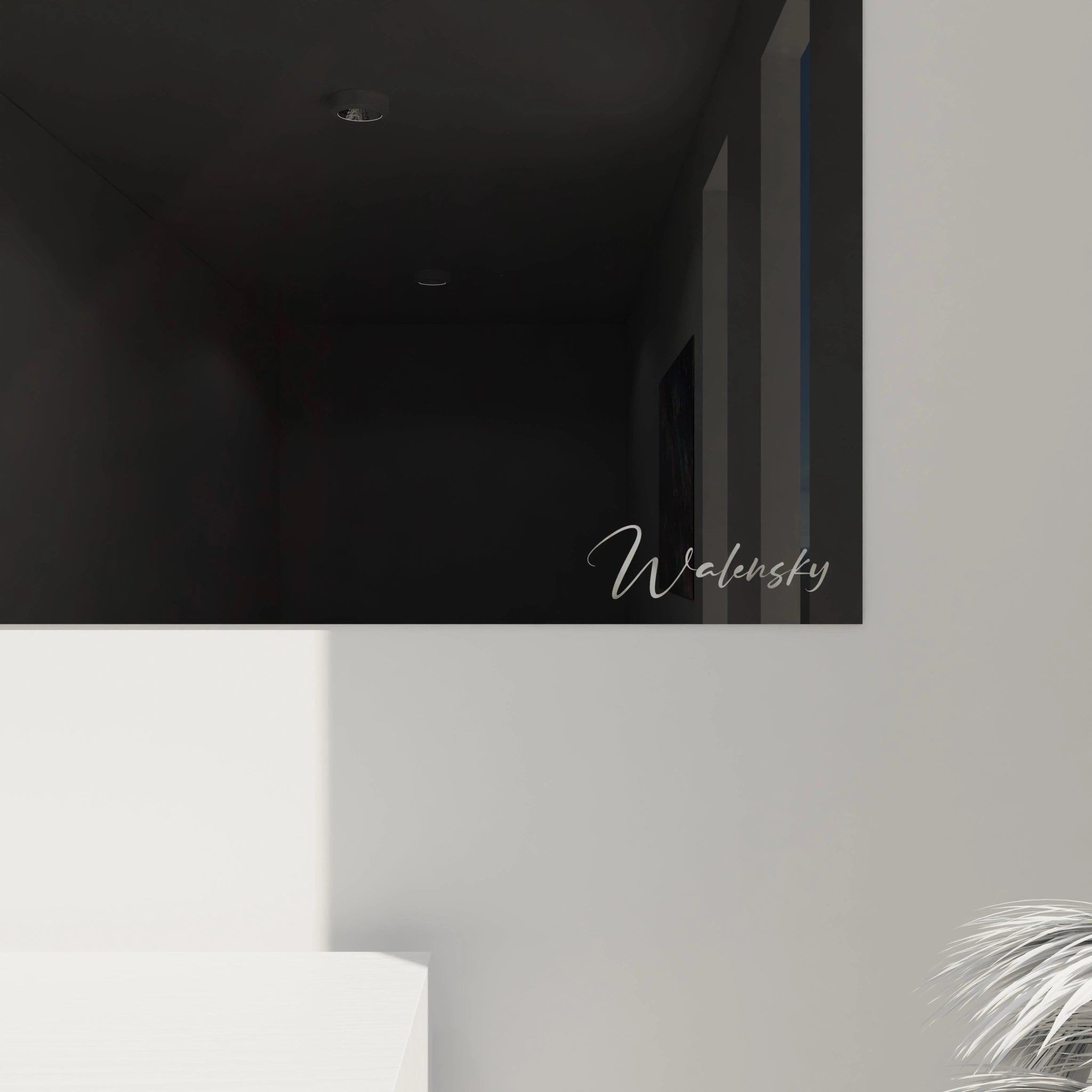 Un tableau Beagle au style photographique offrant une vue de profil d'un chien aux oreilles tombantes, contrastant le blanc du museau avec les tons marron et noir du pelage, créant une composition équilibrée avec un effet clair-obscur.