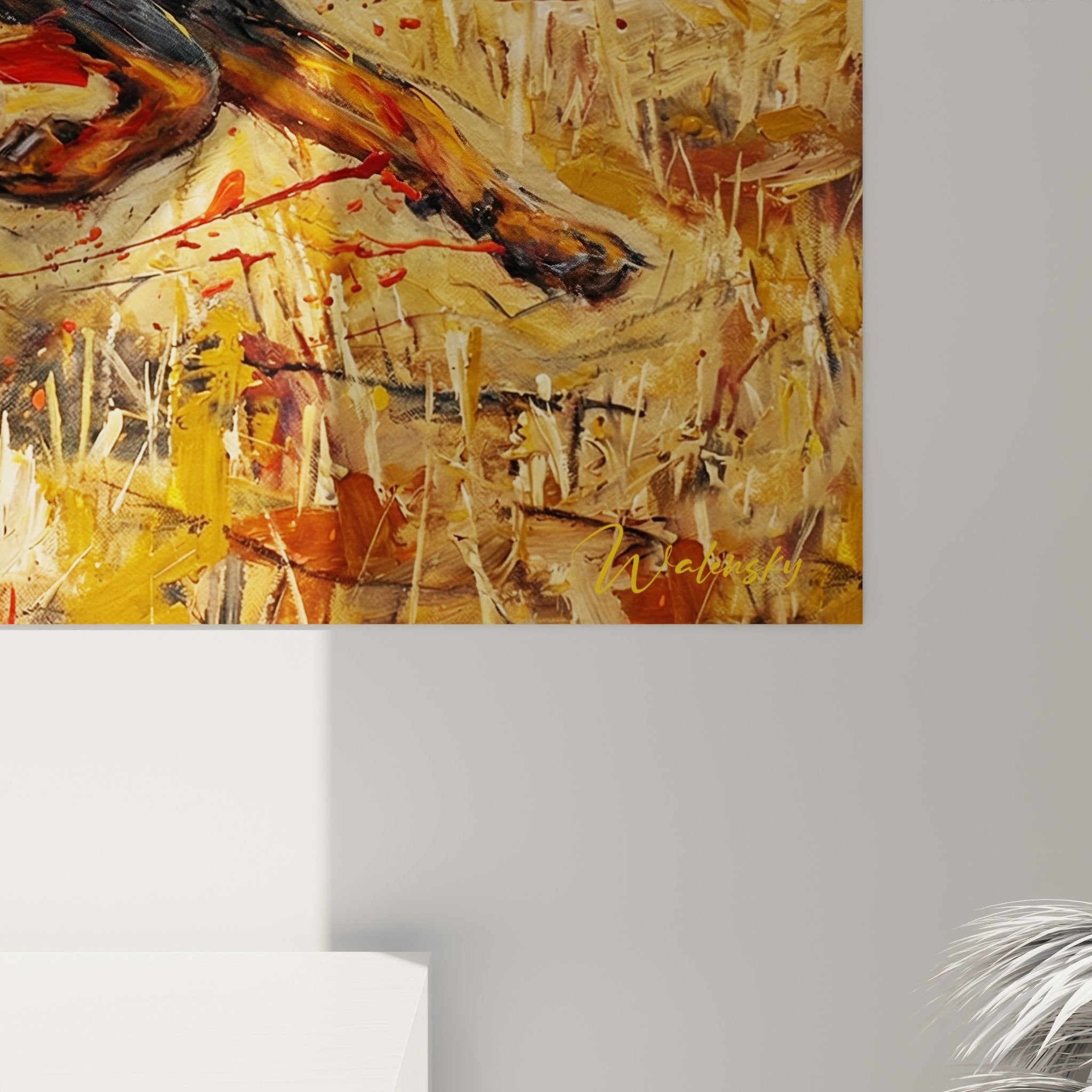 beauceron wall art hanging living room modern interior decoration