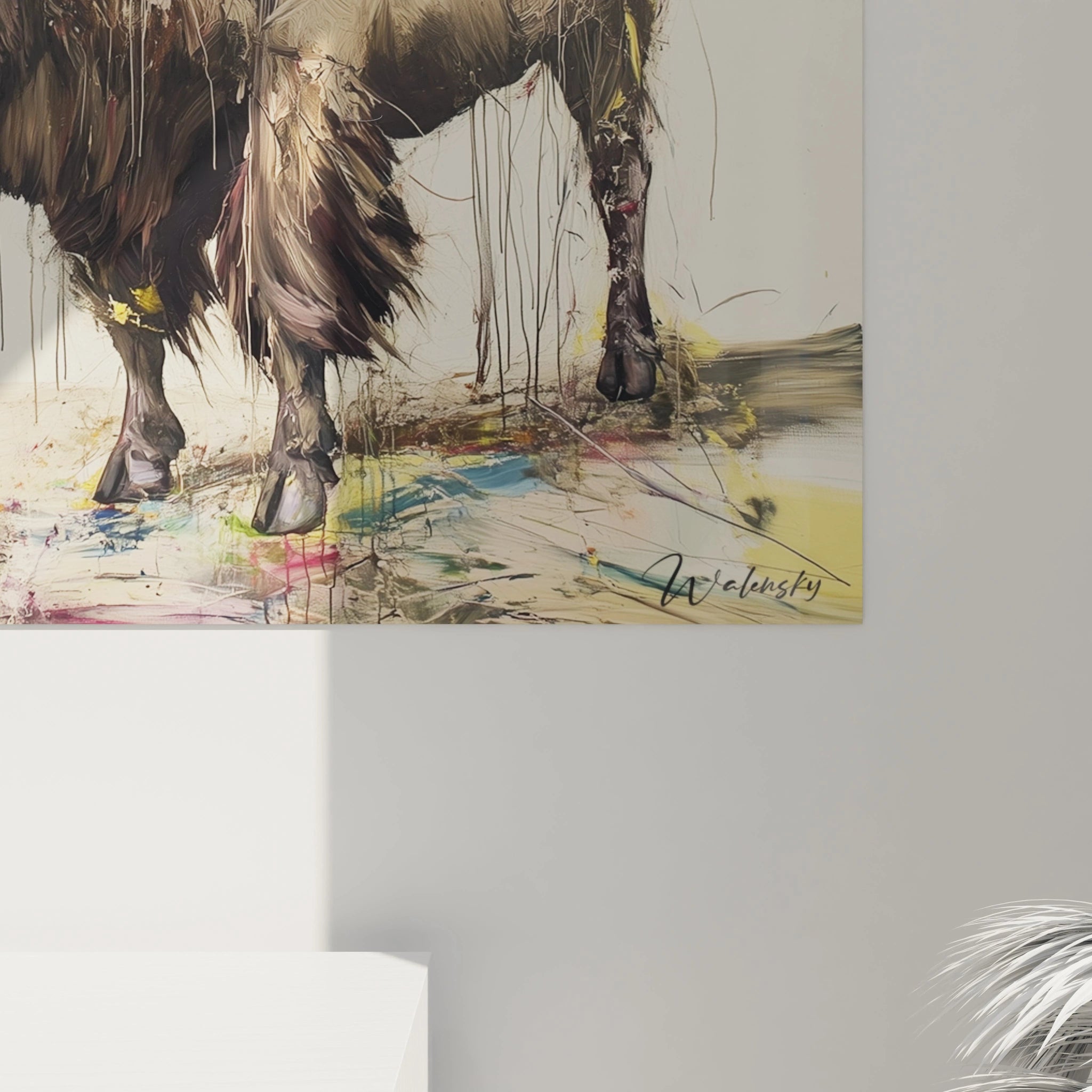 Tableau Bison force primitive - édition bison - Walensky