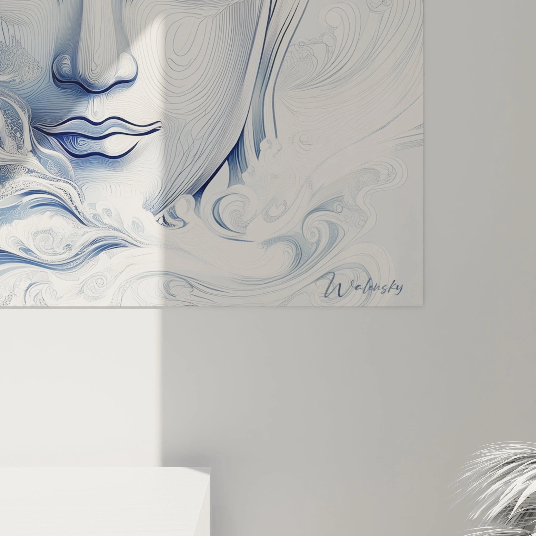 Tableau Bouddha Rêves de porcelaine - édition bouddha - Walensky