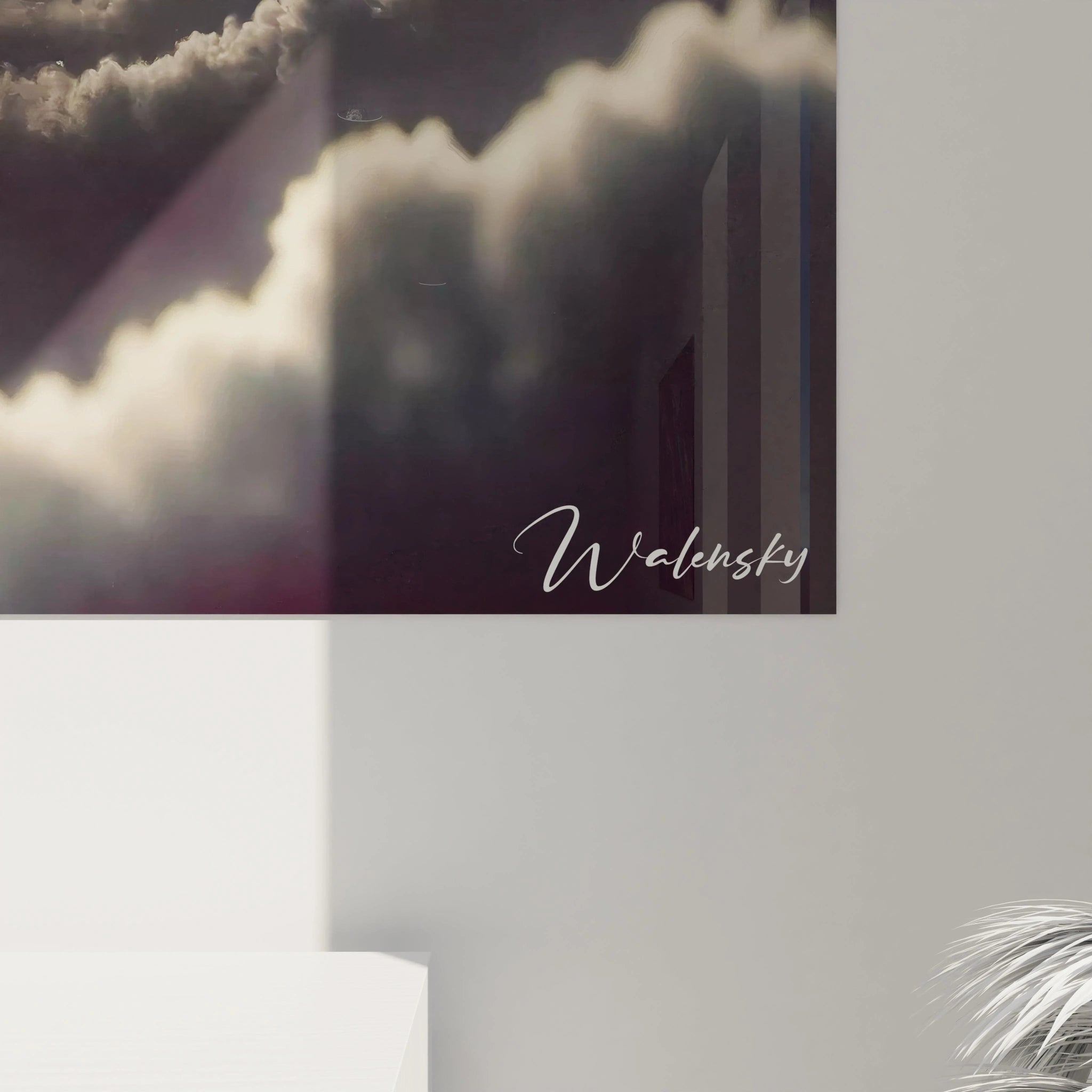 zoom sur tableau espace avec détails subtils. Dégradés lumineux entre ombres cosmiques et nuages stellaires. Texture délicate, lueur centrale captivante. Parfait pour contempler l'univers