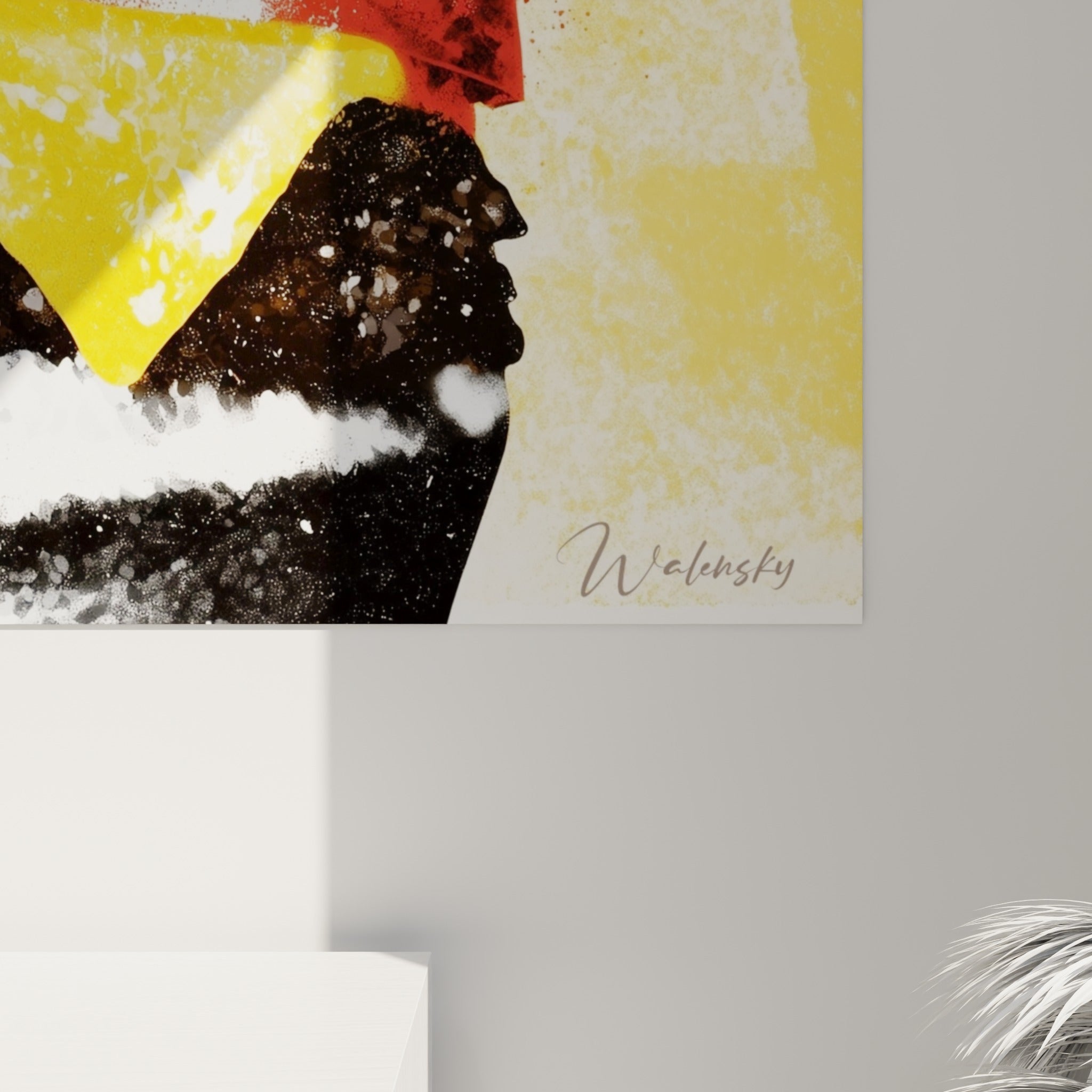 Matière picturale du pain blanc et du fromage jaune fondant visible en gros plan sur la toile