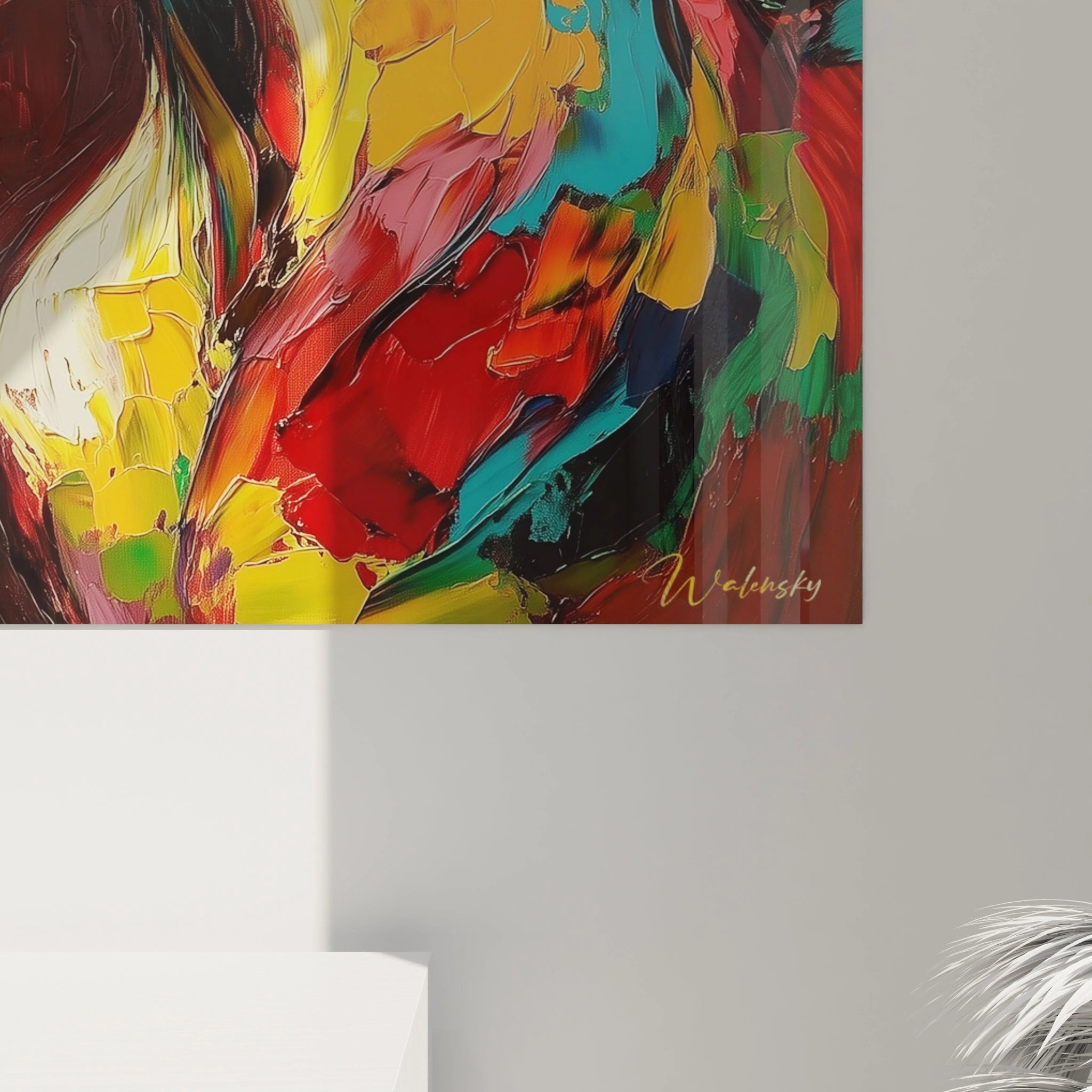 Tableau Cheval Éclat d'automne - édition cheval - Walensky