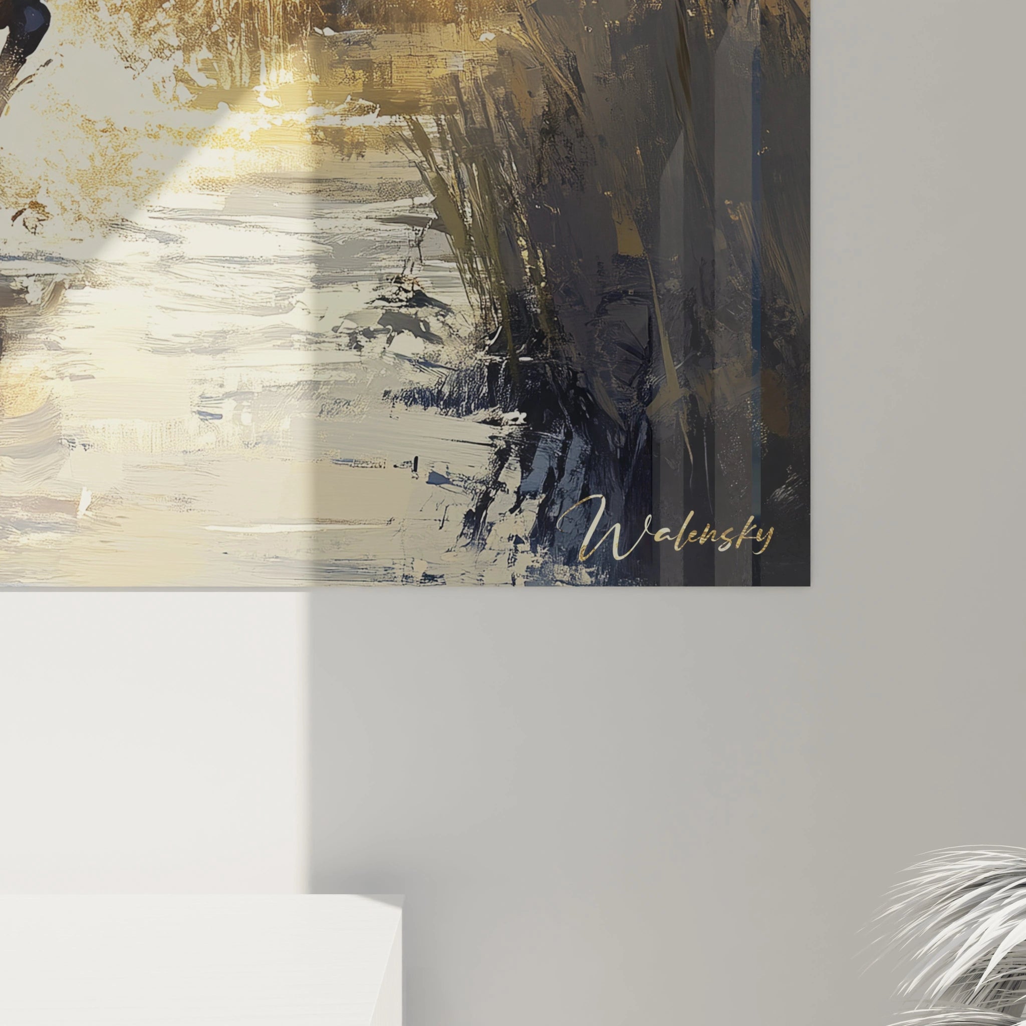 Tableau Cheval Liberté sauvage - édition cheval - Walensky