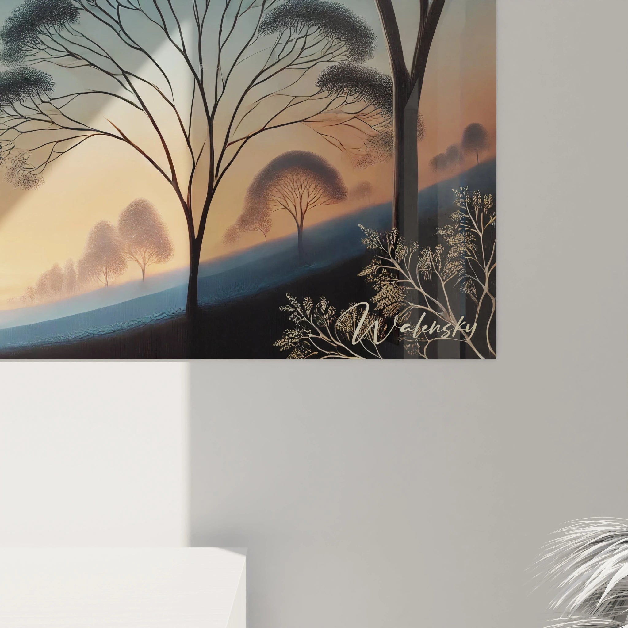 Decouvrez chaque detail de ce tableau Lune de pres. Ses textures soignees et sa palette harmonieuse evoquent une nuit sereine, ideale pour une atmosphere paisible et poetique.