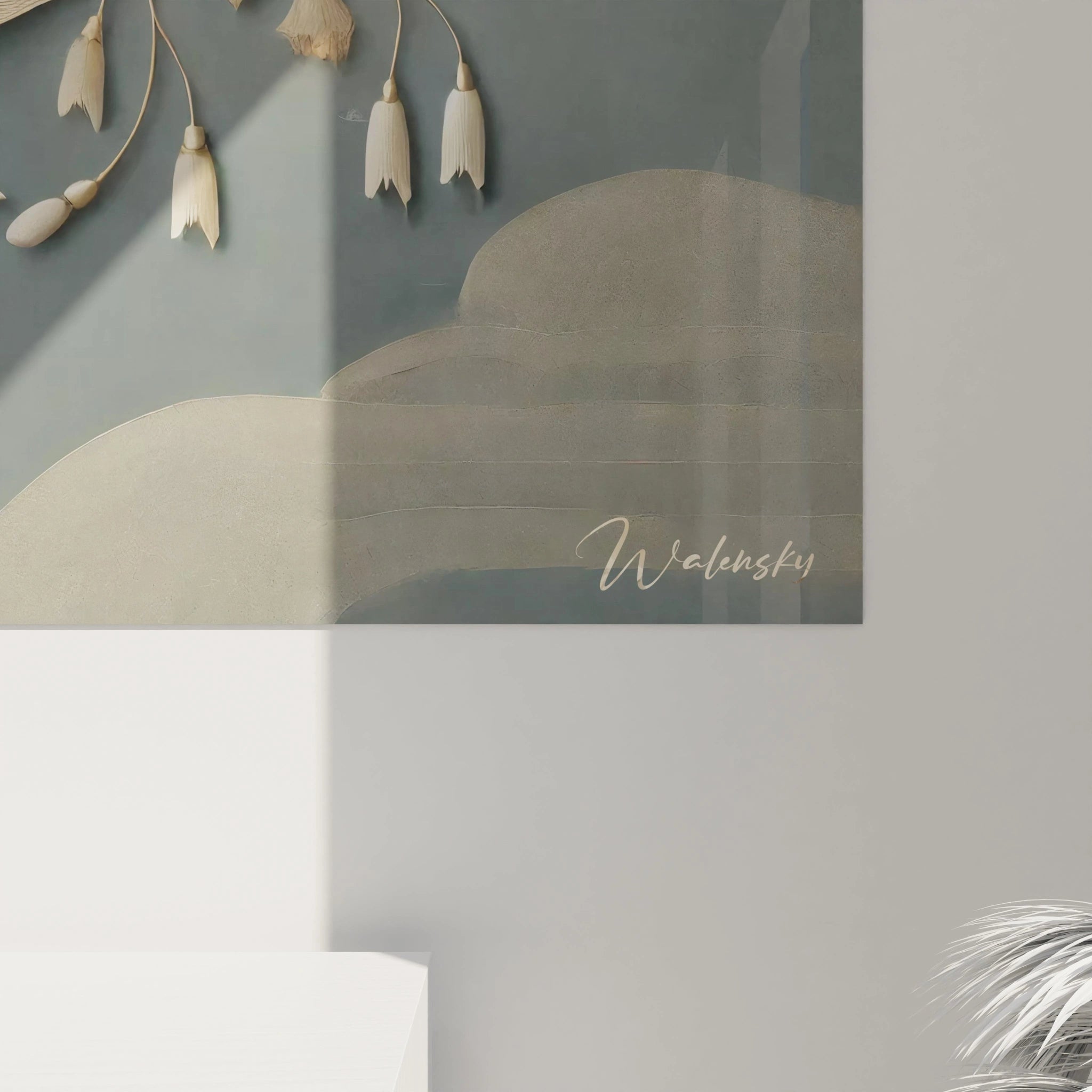 détails fins et textures raffinées ce tableau poisson en gros plan révèle la beauté subtile de chaque écaille et fleur une œuvre intemporelle