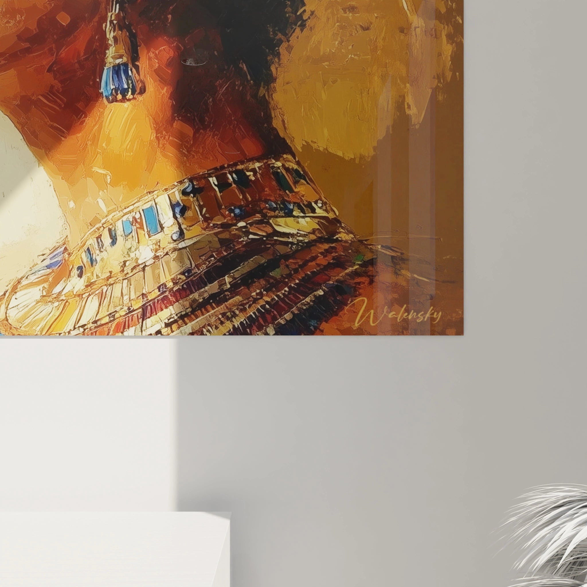 Tableau Femme égyptienne Souffle du Nil - édition Égypte - Walensky