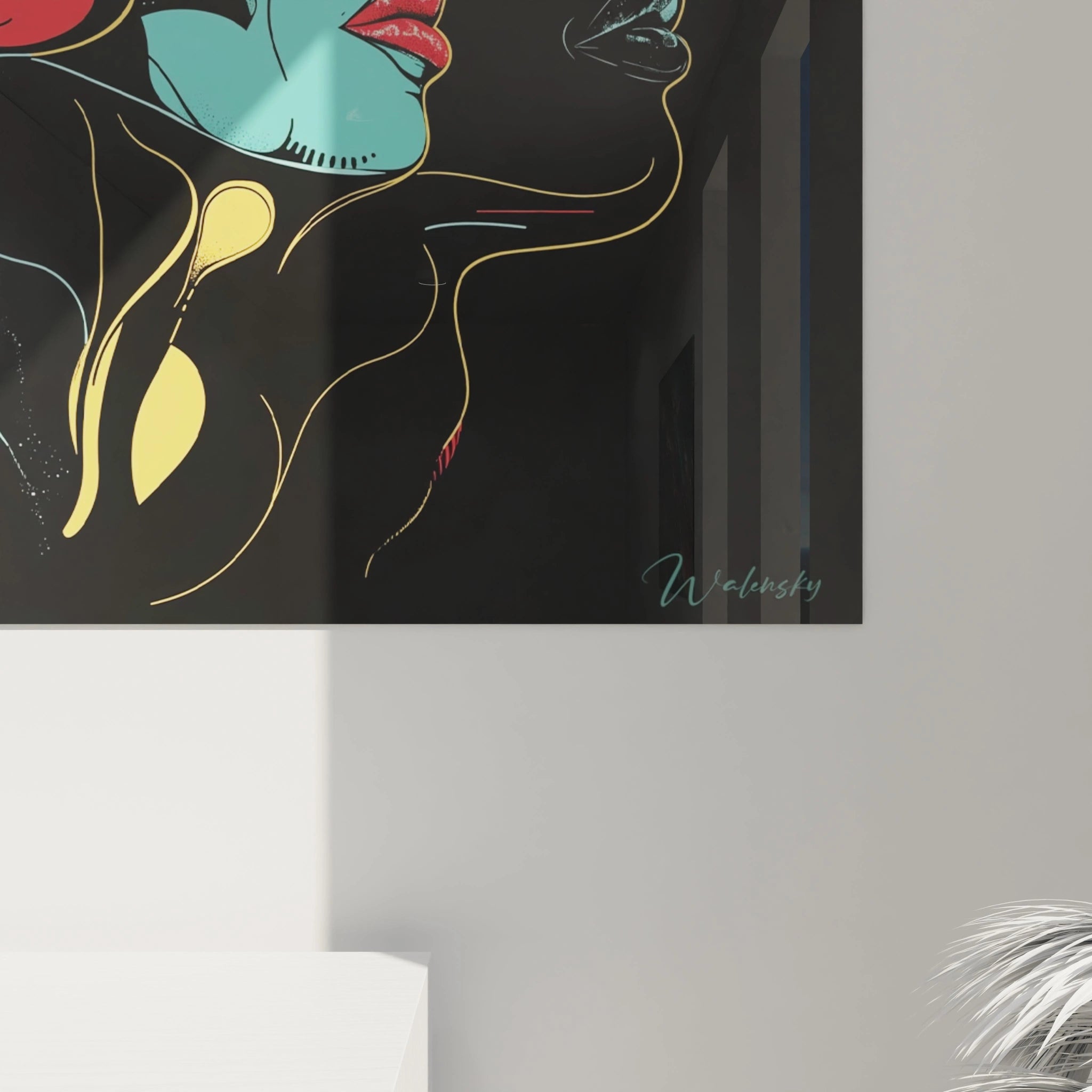 Tableau femmes africaines Esprits de couleur - édition africa - Walensky