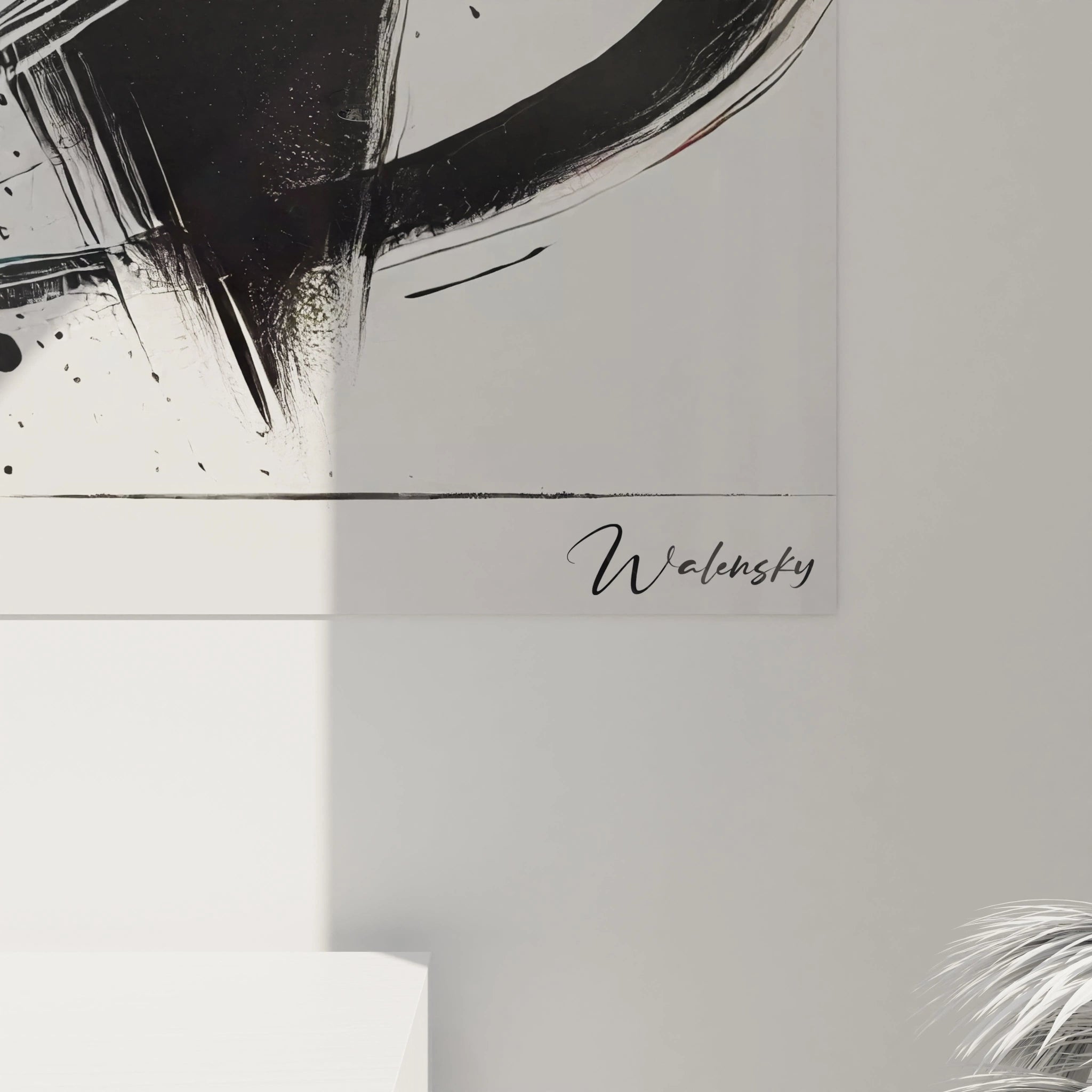 Vue de pres, les details du pelage et du visage de la panthere noire se revelent avec elegance. Un tableau captivant qui apporte force et mystere a n importe quelle piece.