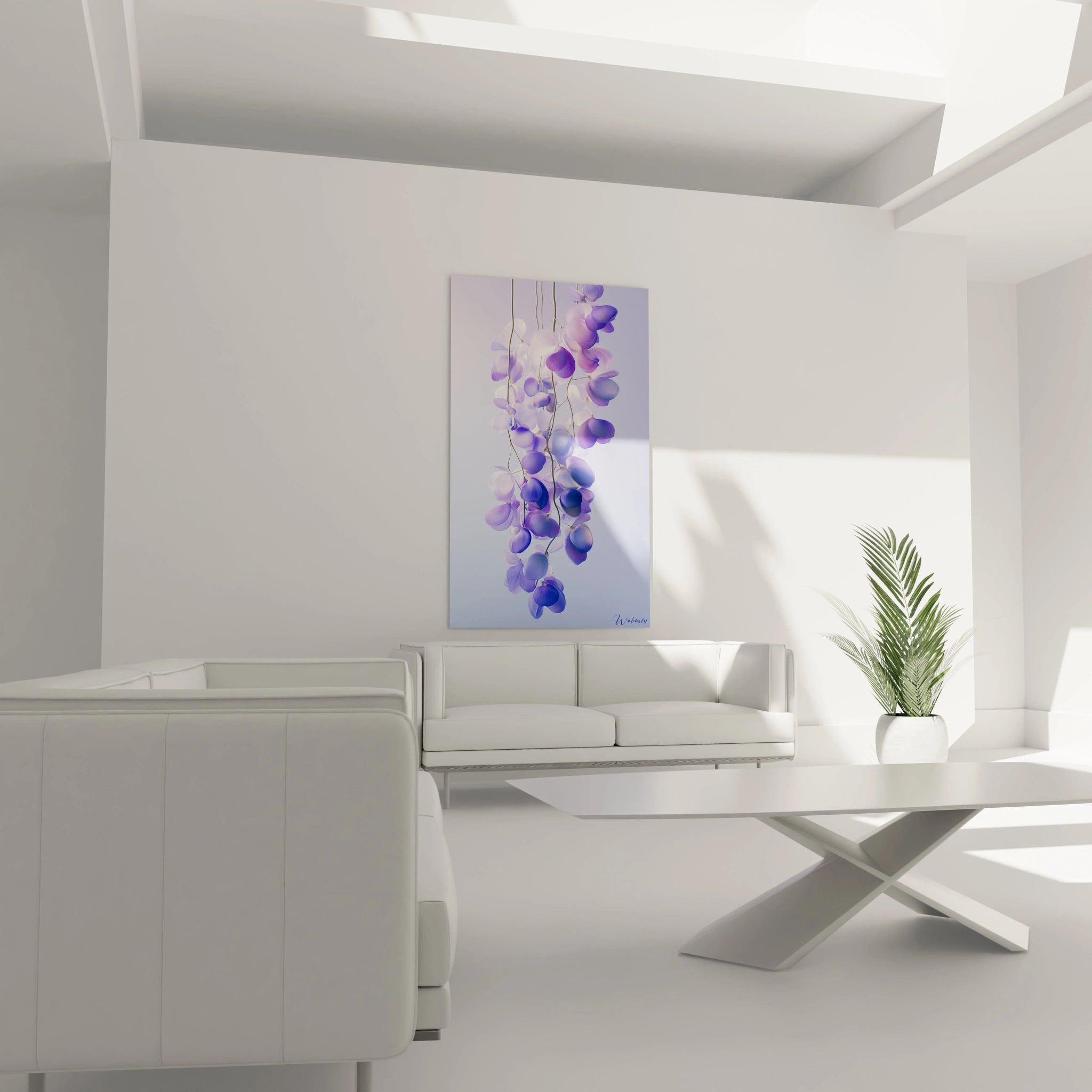 Tableau Glycine N°1 - Edition Nature - Walensky