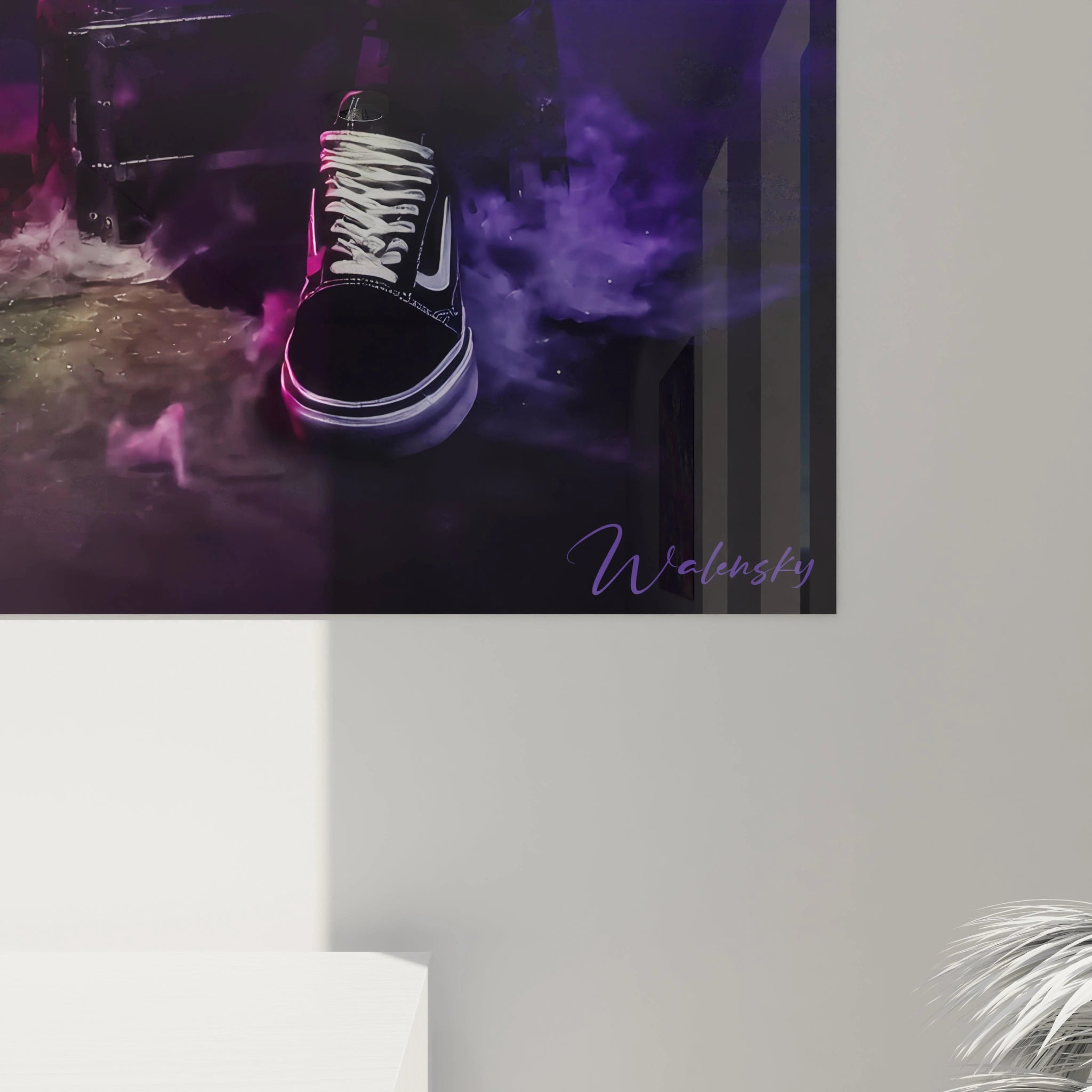 Tableau streetwear gothique de Walensky avec un style urbain et une touche artistique moderne