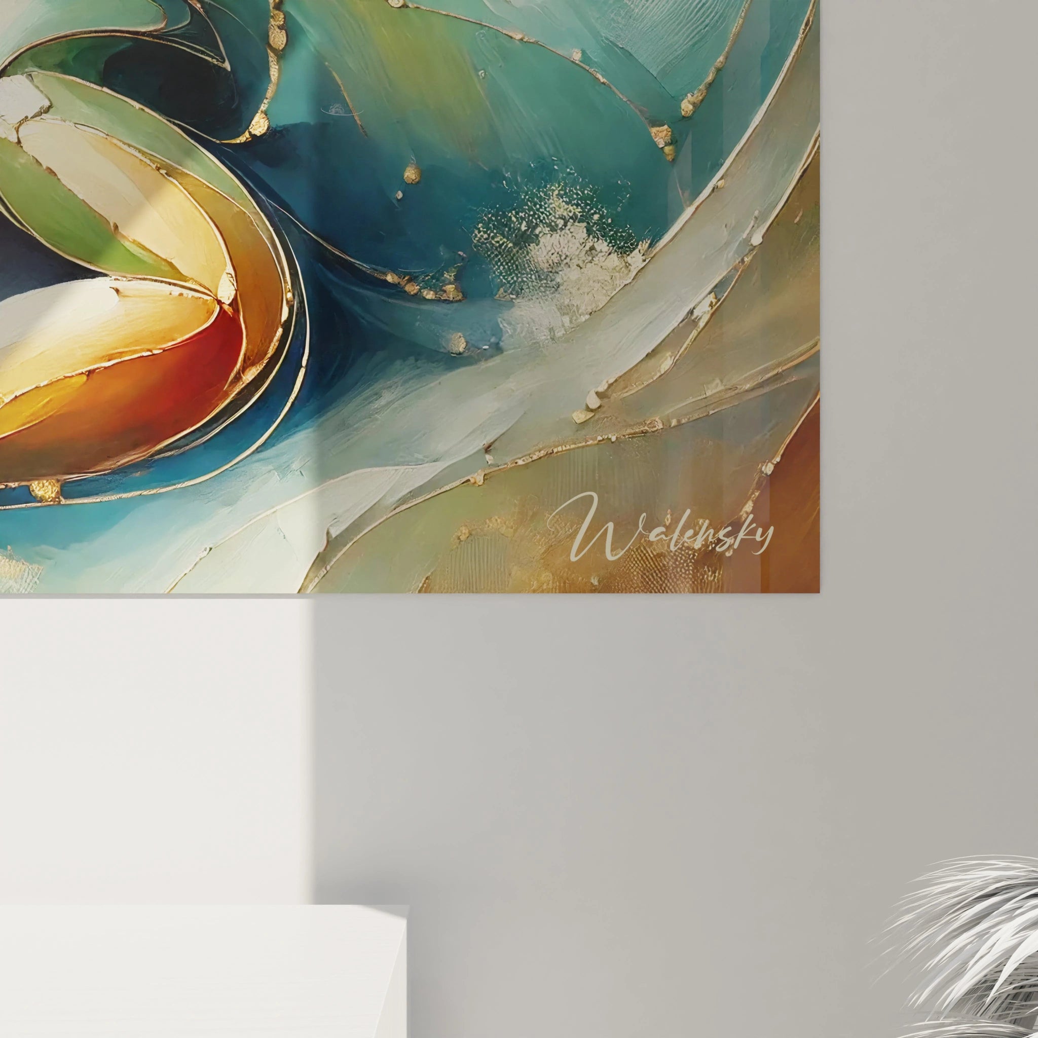 Plongez dans les détails fascinants de ce tableau iguane. Les lignes ondulantes et les couleurs éclatantes créent une harmonie visuelle qui invite à contempler la puissance tranquille de cet animal majestueux.