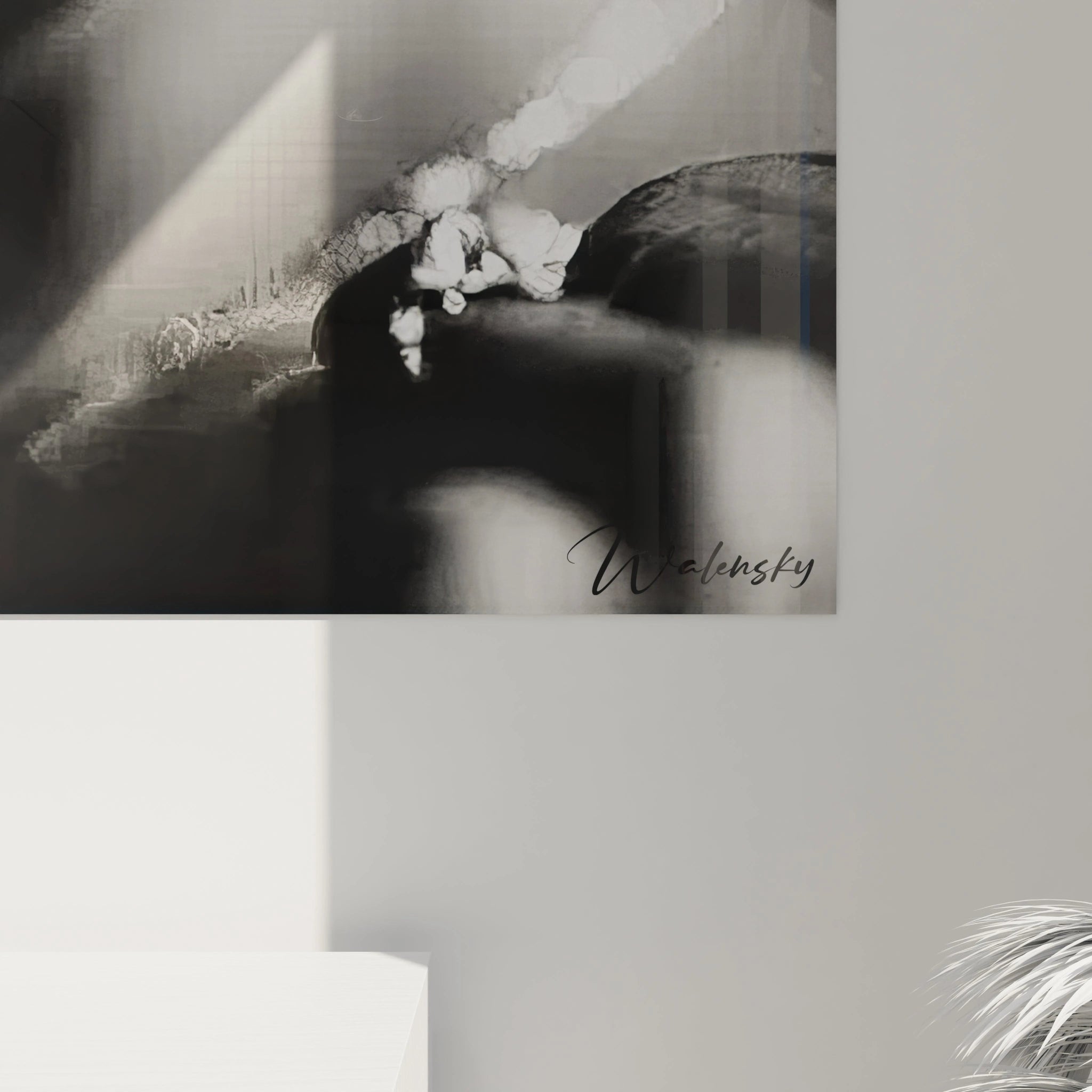 Tableau mural Walensky en style abstrait, idéal pour un décor avec tableau mode chic