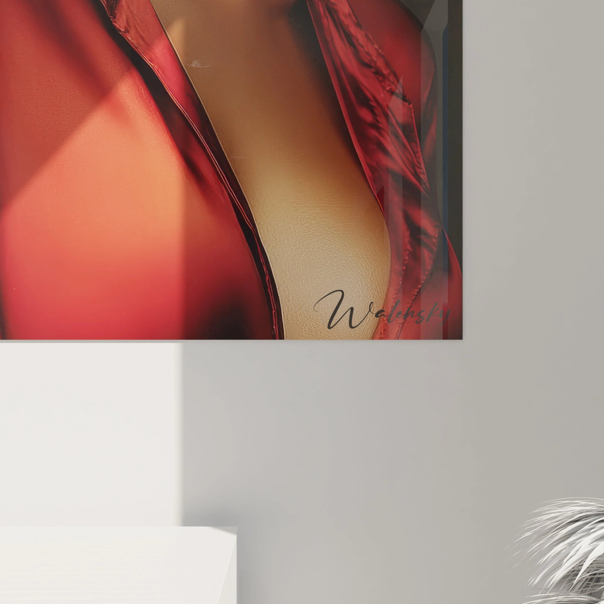 Tableau mode contemporaine de Walensky avec des couleurs vives et un design élégant pour un décor moderne