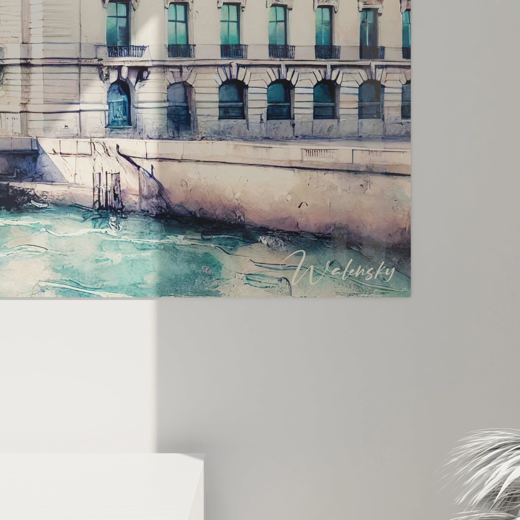 Vue rapprochée tableau Musée d'Orsay dévoile des détails impressionnistes uniques : textures fluides, tons aquarellés et harmonie des couleurs capturent la lumière parisienne avec raffinement.