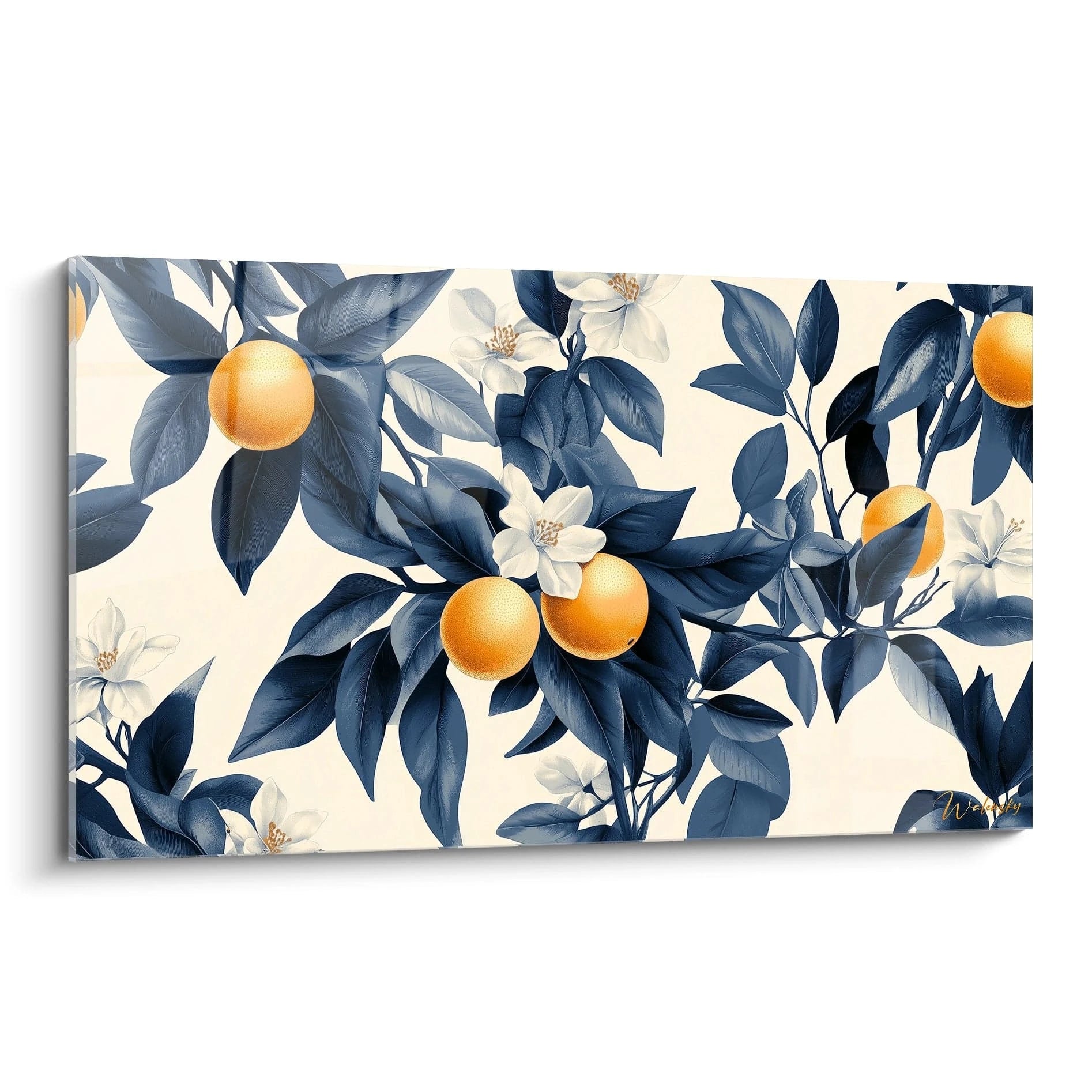 Tableau Oranger N°1 - Edition Nature - Walensky