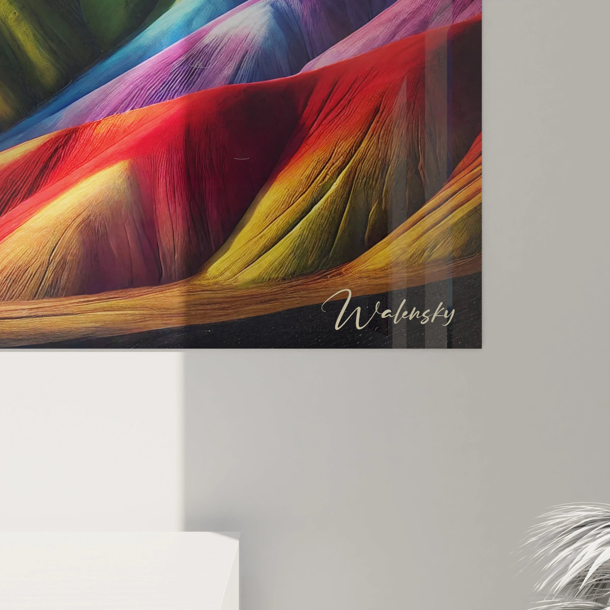 Découvrez les détails captivants de ce tableau Montagne. Chaque nuance et ombre soulignent la beauté surréaliste des montagnes, créant une expérience visuelle immersive.