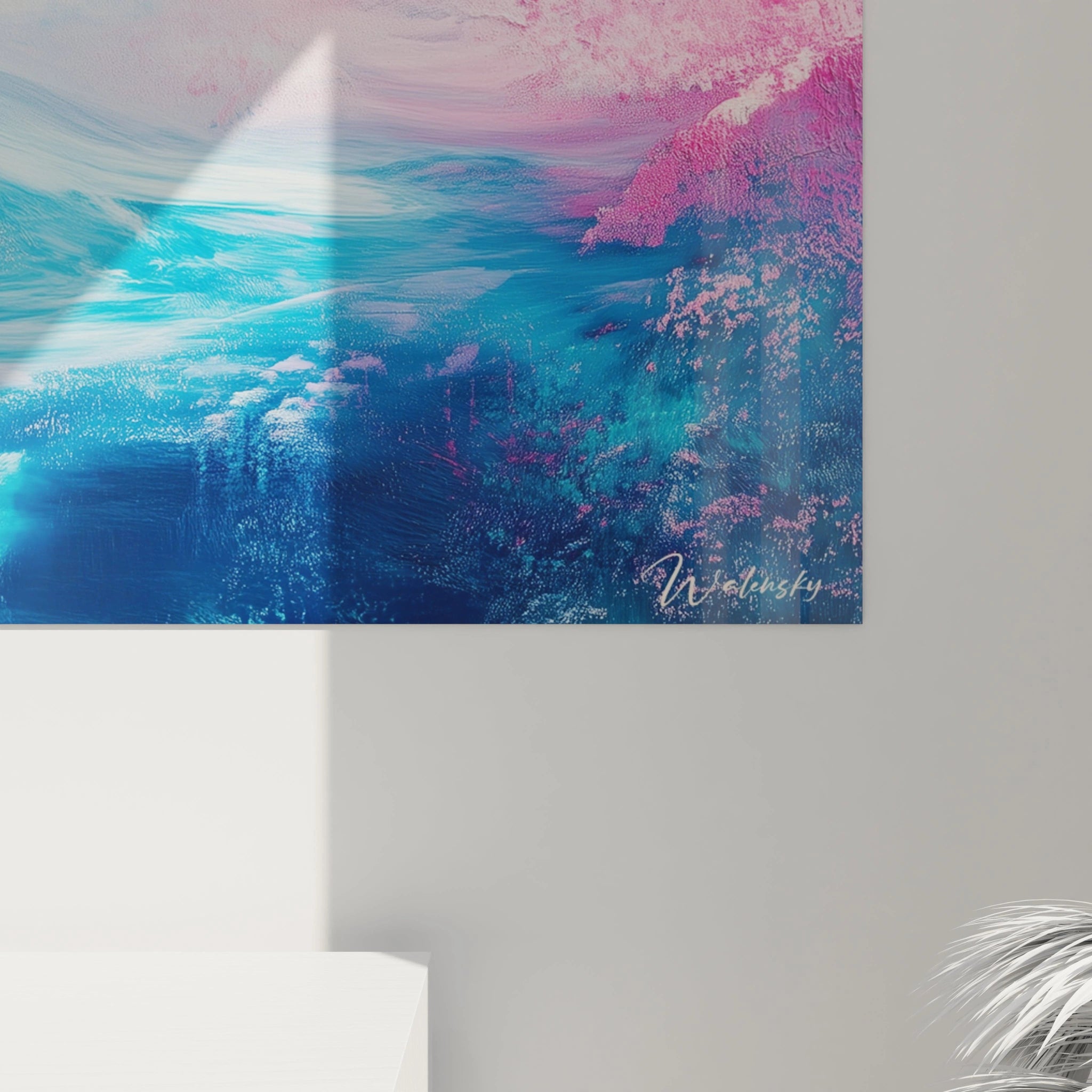 Tableau Rivage Mouvant - Edition Peinture Abstrait - Walensky