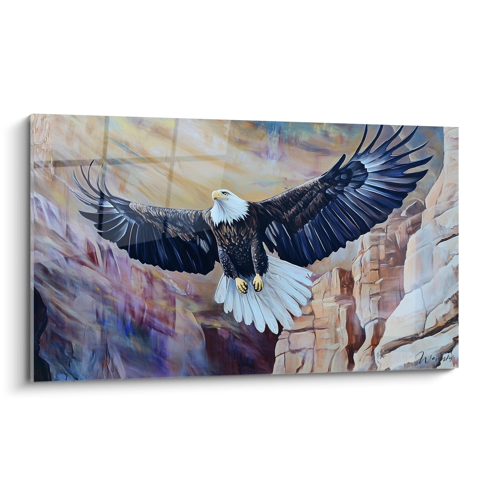 Tableau Roi Impitoyable Beige - Edition Aigle - Walensky