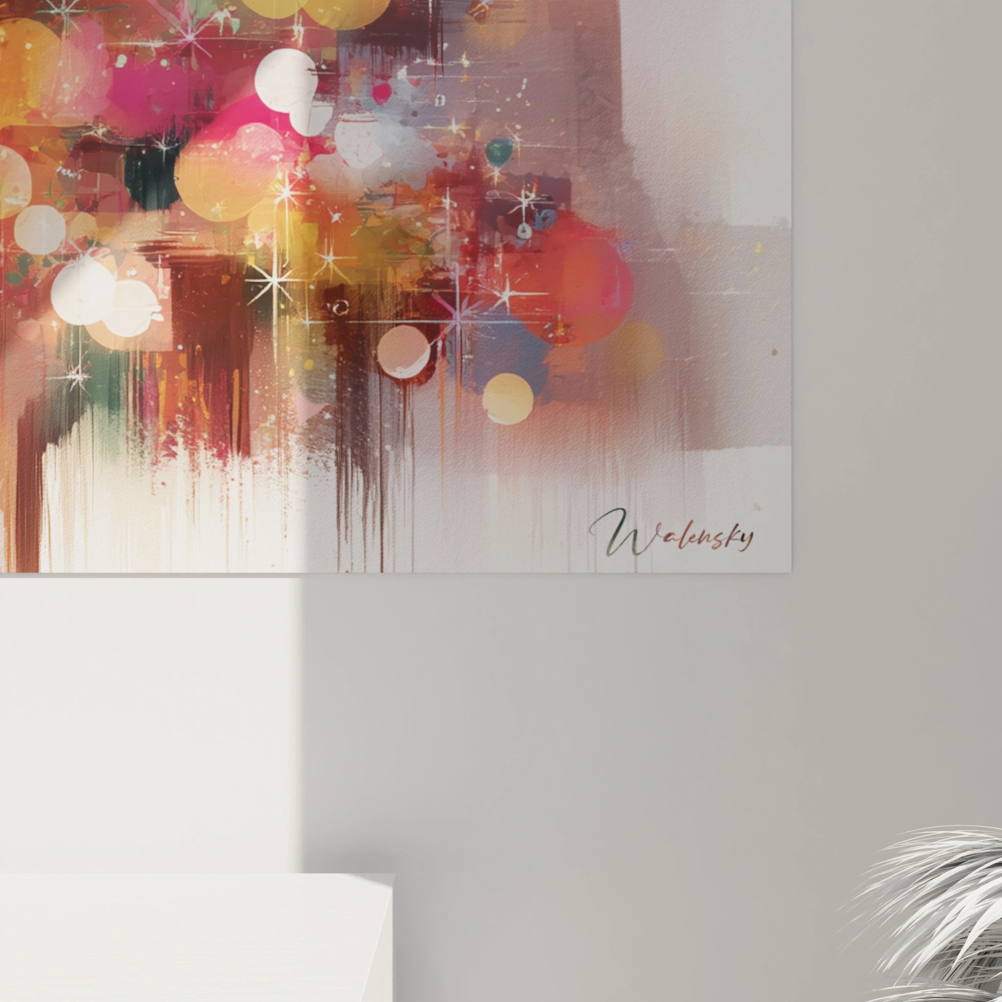 Tableau Sapin Cœur du foyer festif - édition Noël - Walensky