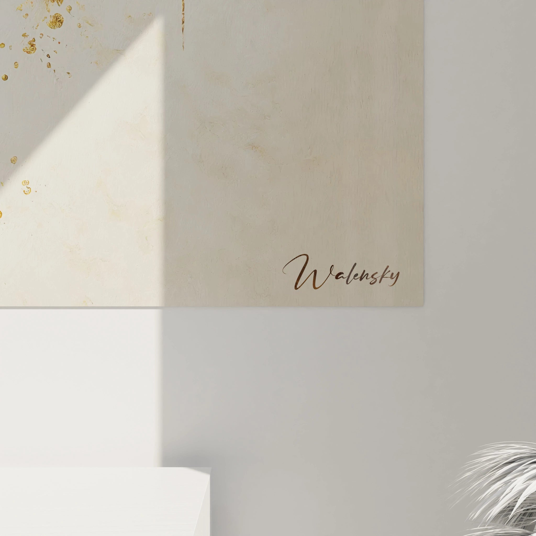 Admirez de près ce tableau singe, où chaque détail du pelage doux et des touches dorées se révèle. Une œuvre d’art captivante qui allie abstraction et réalisme avec élégance.