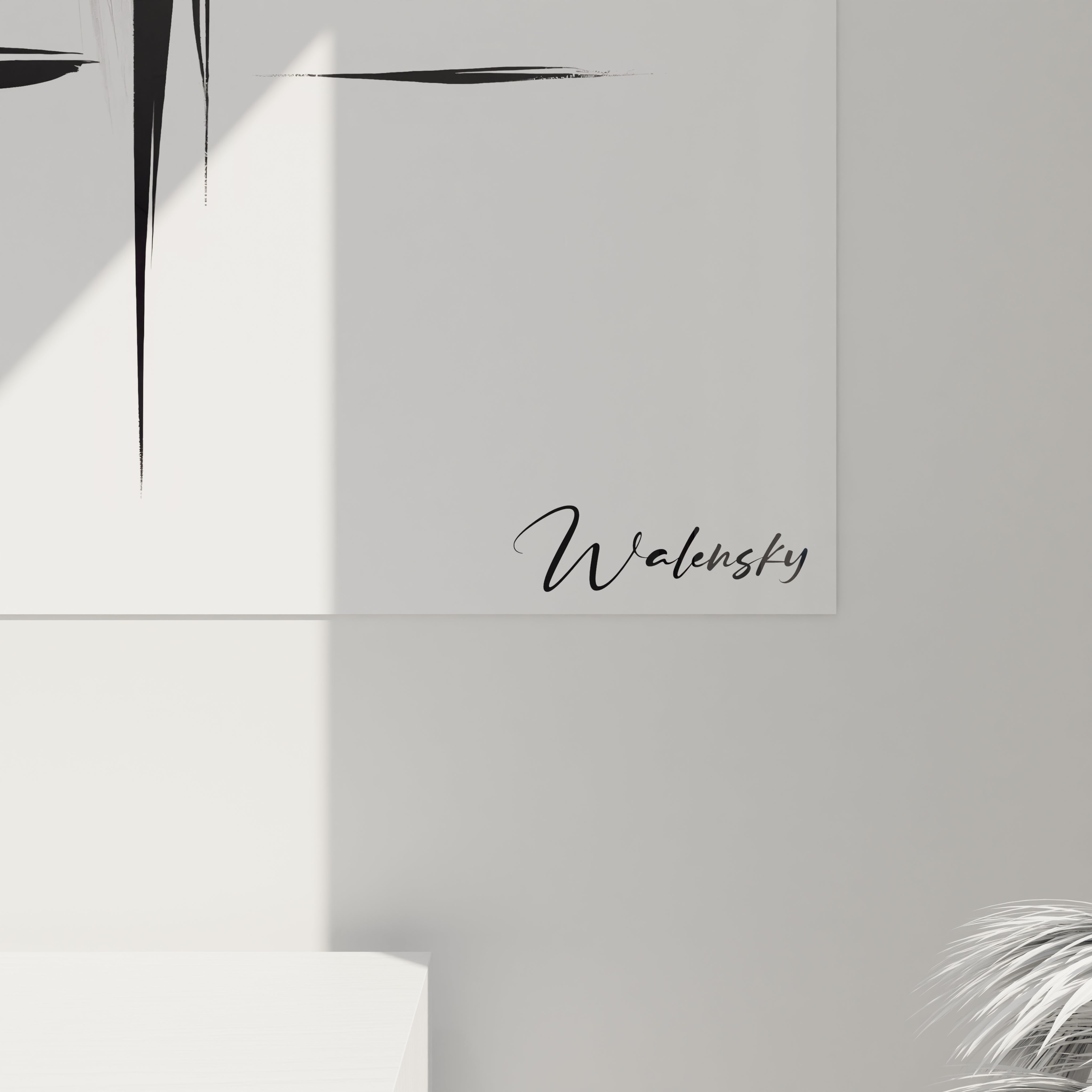 vue de pres tableau noir et blanc les details des traits precis revelent une harmonie parfaite entre simplicite et elegance chaque ligne exprime la puissance subtile de cette silhouette intemporelle