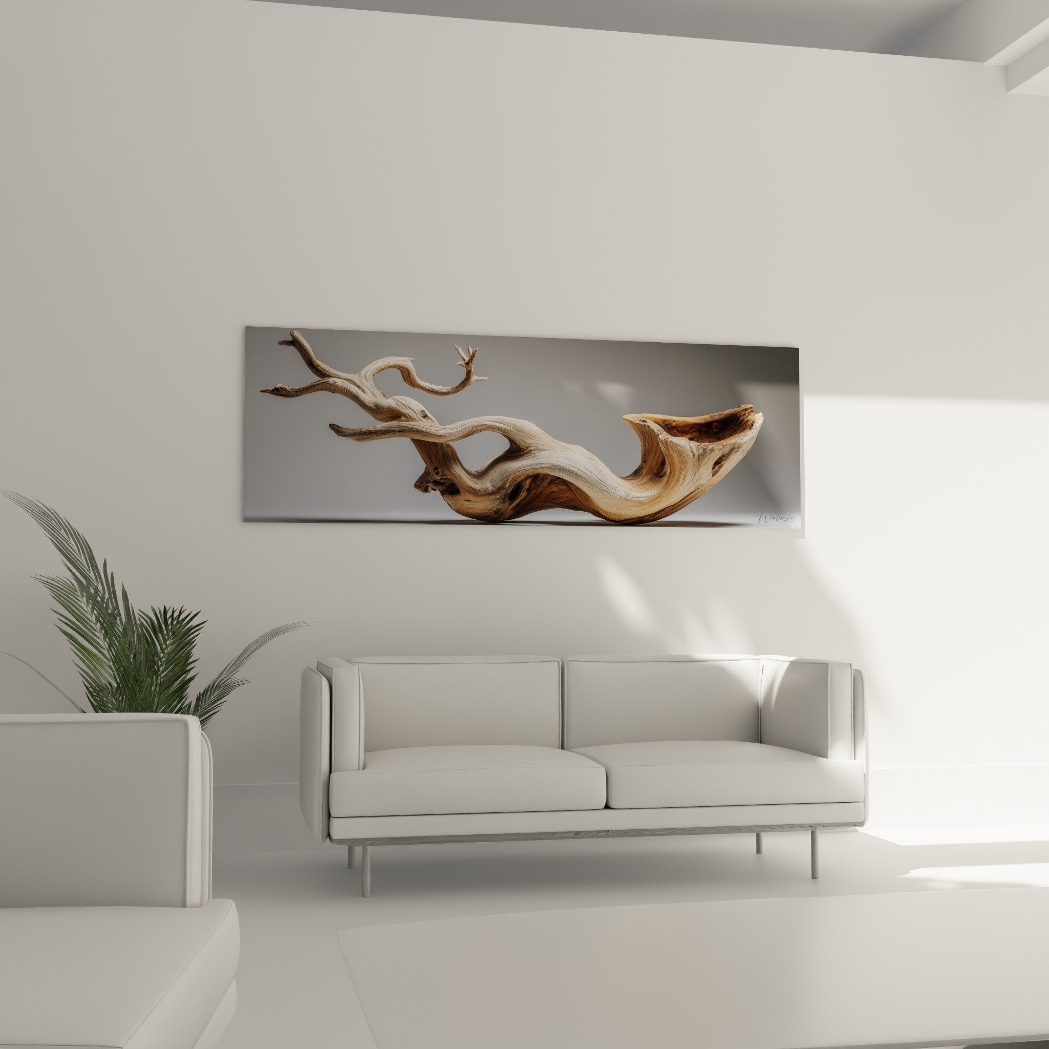 Gros plan sur texture bois sculpture montrant contraste entre zones rugueuses brunes et surfaces polies dorees