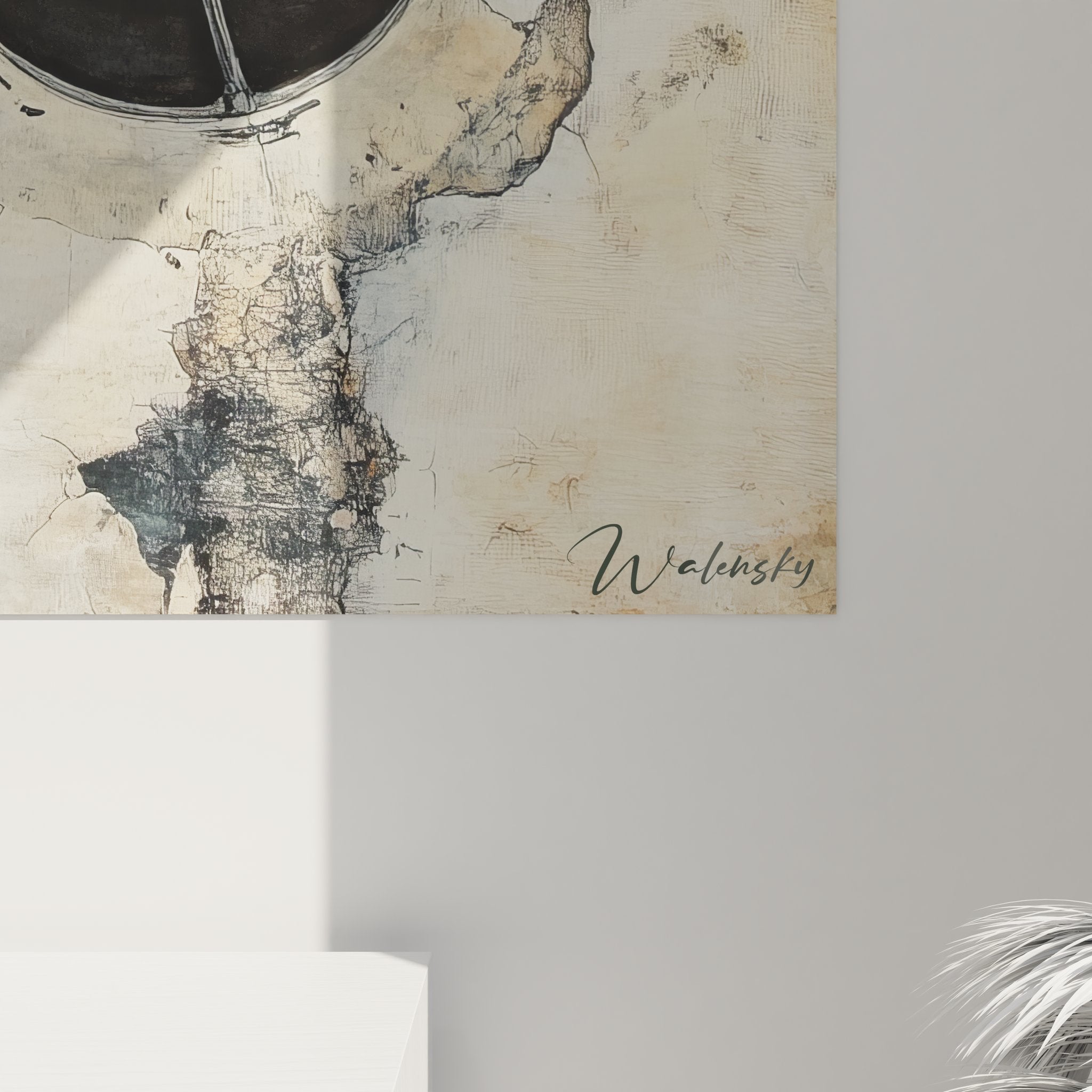 Vue ensemble tableau art industriel engrenages, œuvre murale mécanisme vintage décoration moderne