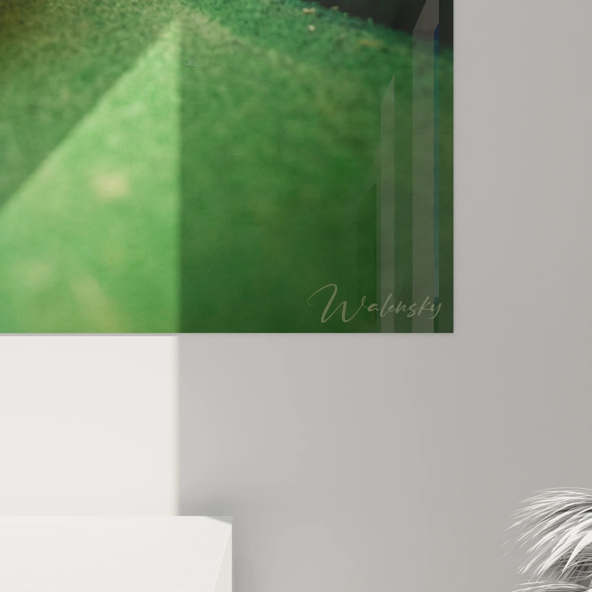 Vue d'ensemble tableau billard pool américain boule 9 décoration murale salle de jeux