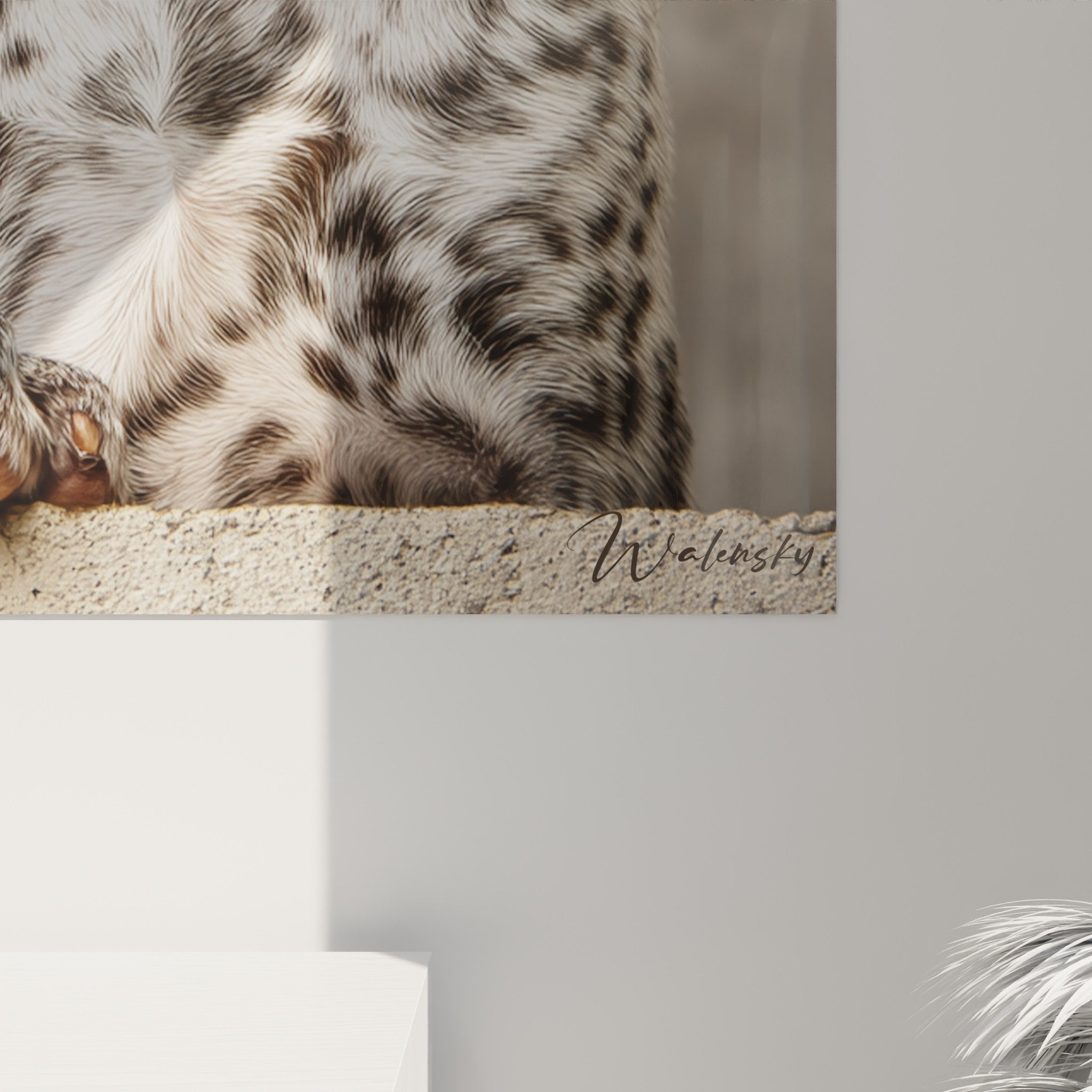 Vue d'ensemble tableau mural Braque Allemand, portrait chien d'arrêt, décoration art animalier