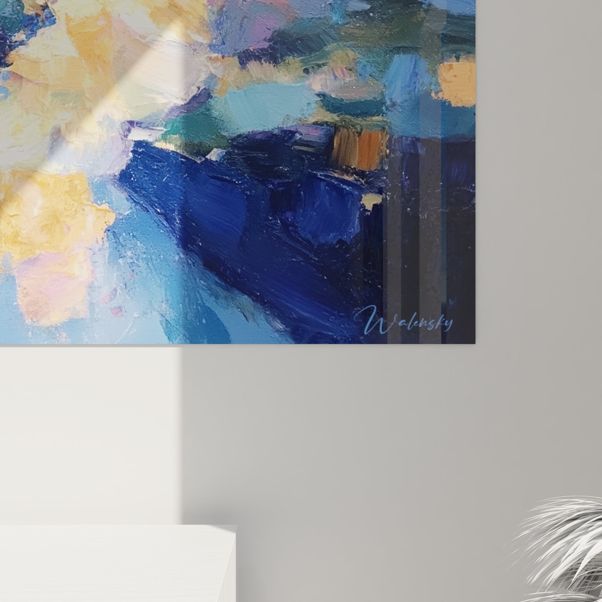 Vue ensemble tableau Grand Canyon salon décoration murale art paysage canyon naturel