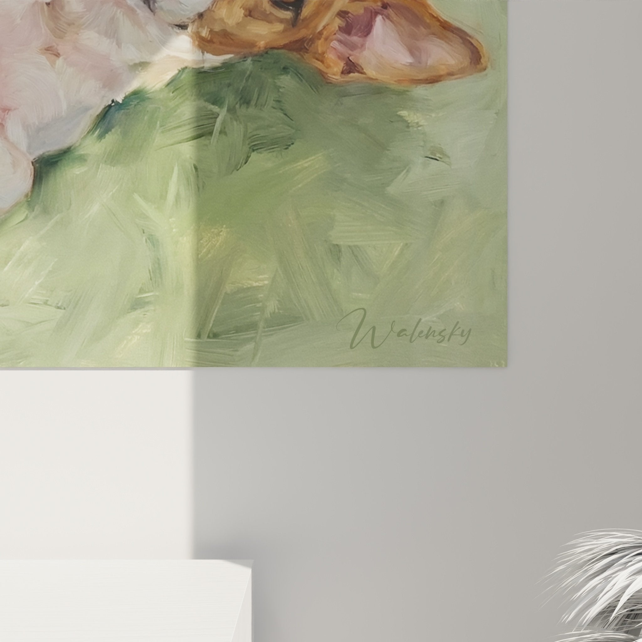 Übersicht Jack Russell Terrier Gemälde, Tierkunstwerk, Innenraumdekoration